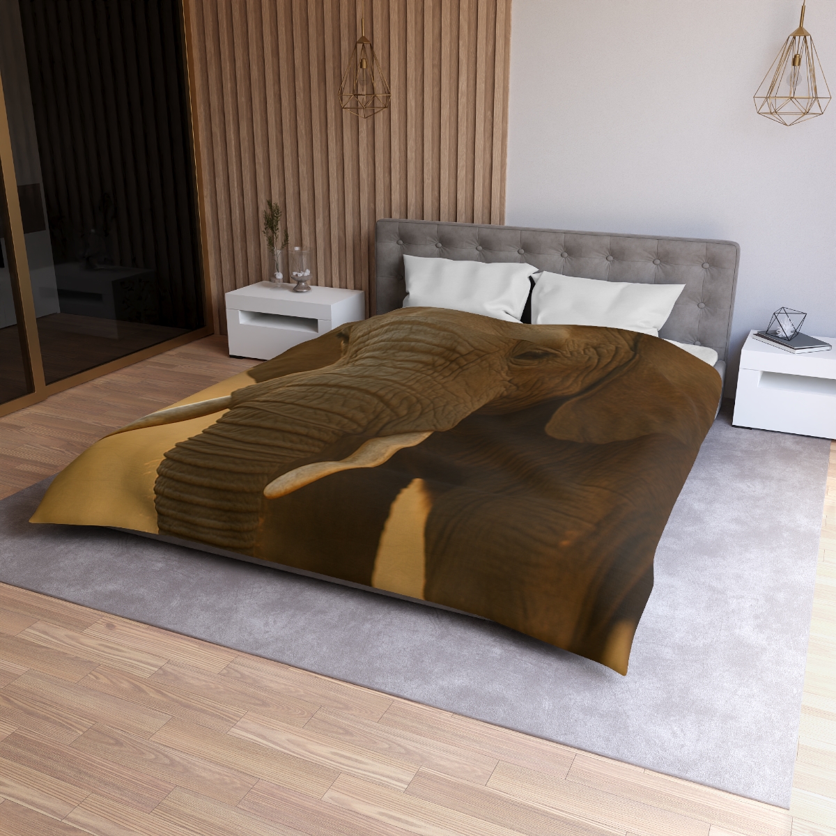 Silent Giant Elephant warm winter duvets