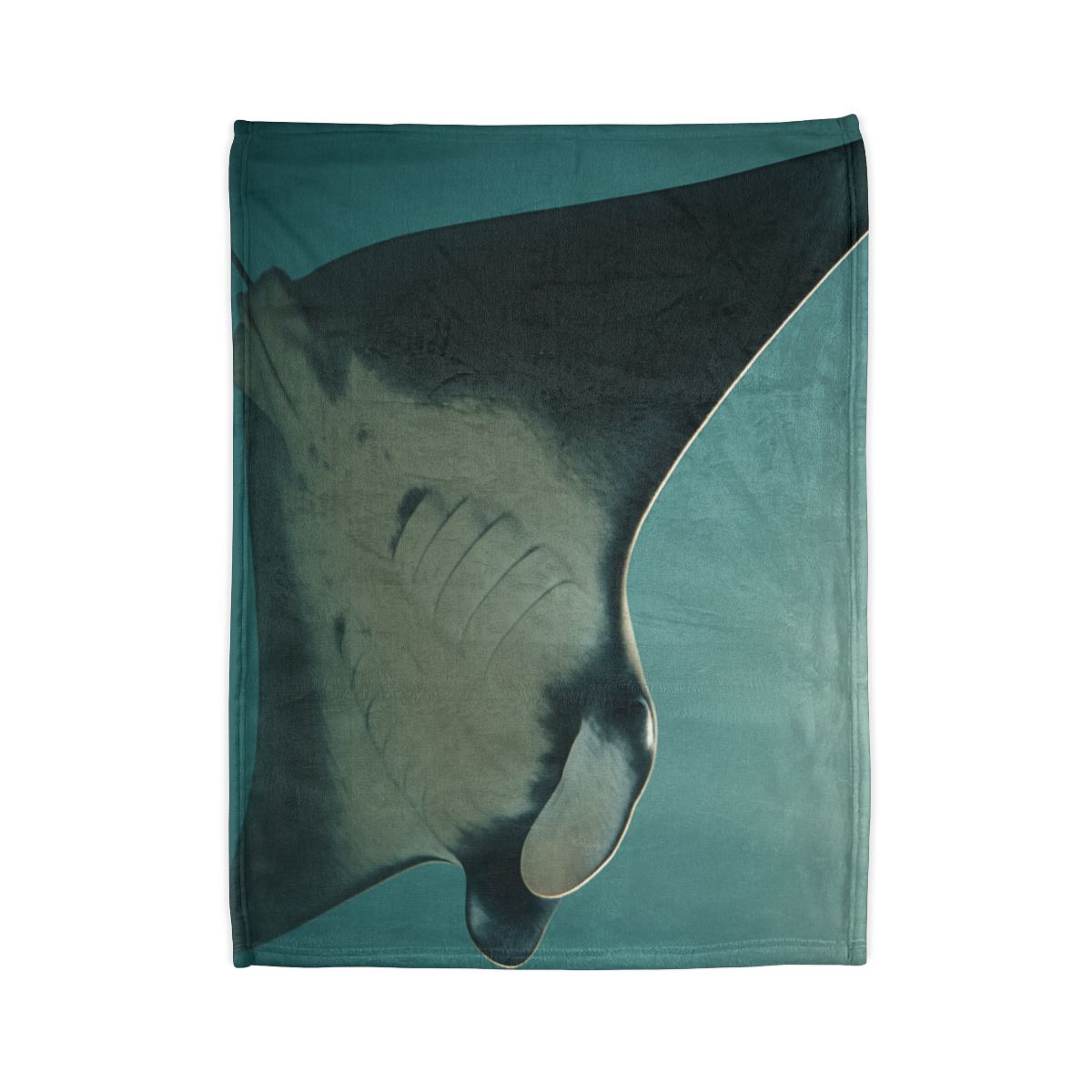 Silent Glide Giant Manta Ray custom blankets