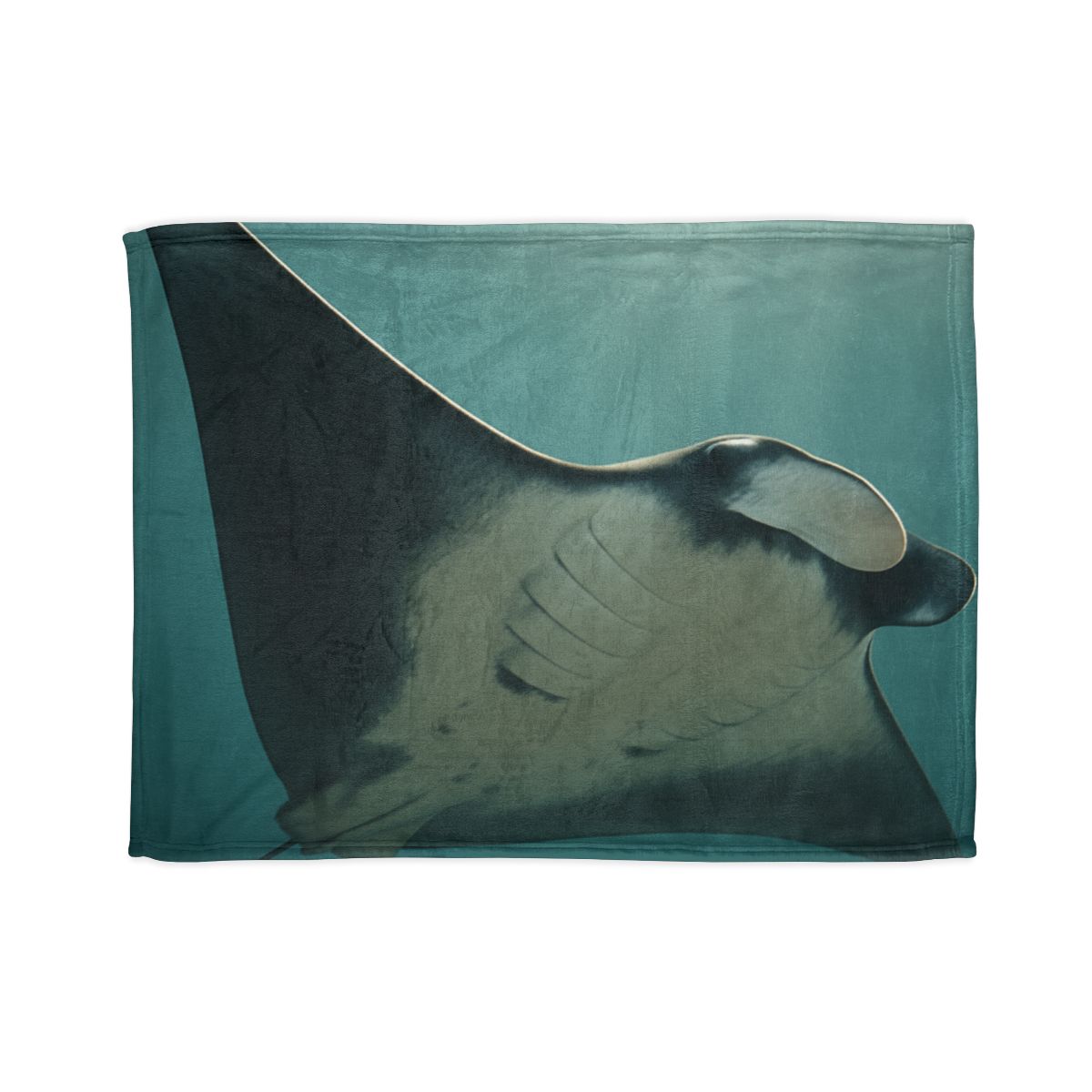 Silent Glide Giant Manta Ray custom blankets