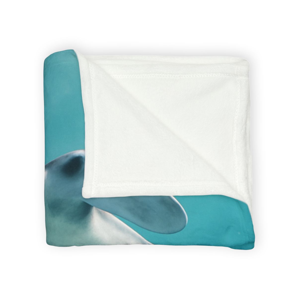 Silent Glide Manta Ray decorative home blankets