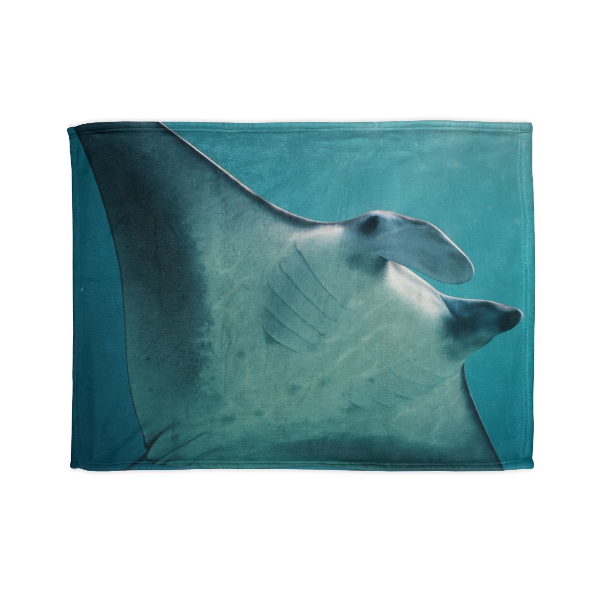 Silent Glide Manta Ray decorative home blankets
