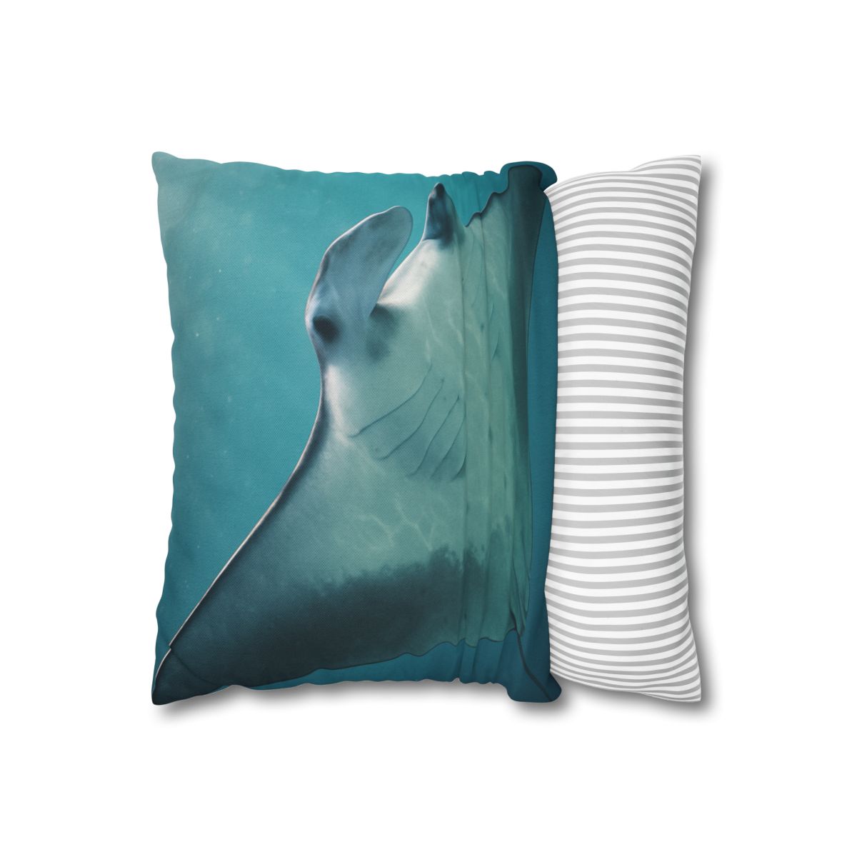 Silent Glide Manta Ray comfortable bedding pillow covers