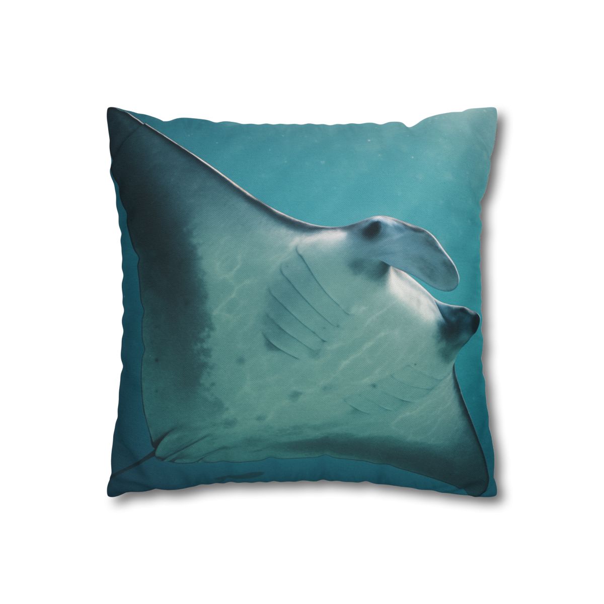Silent Glide Manta Ray comfortable bedding pillow covers
