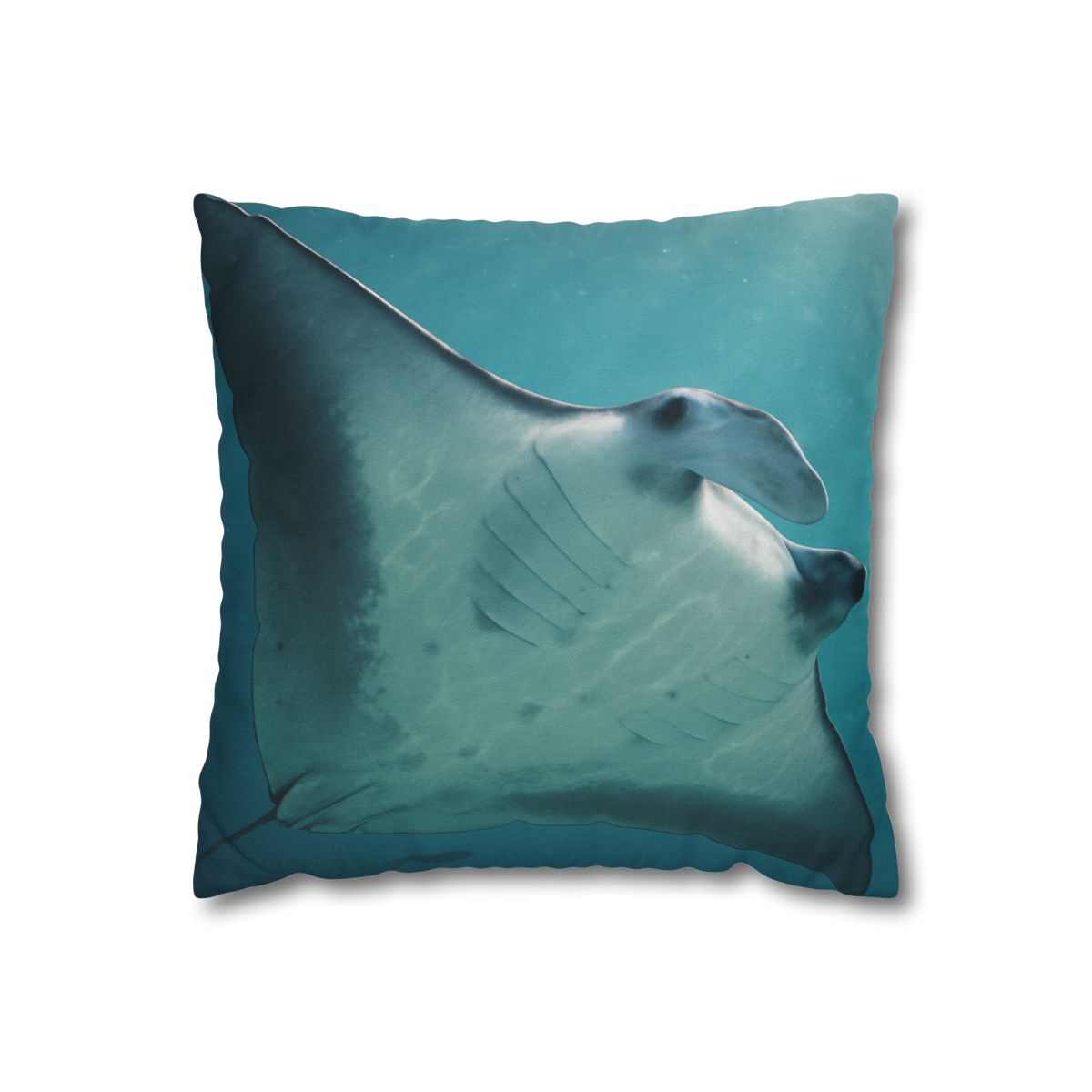 Silent Glide Manta Ray comfortable bedding pillow covers