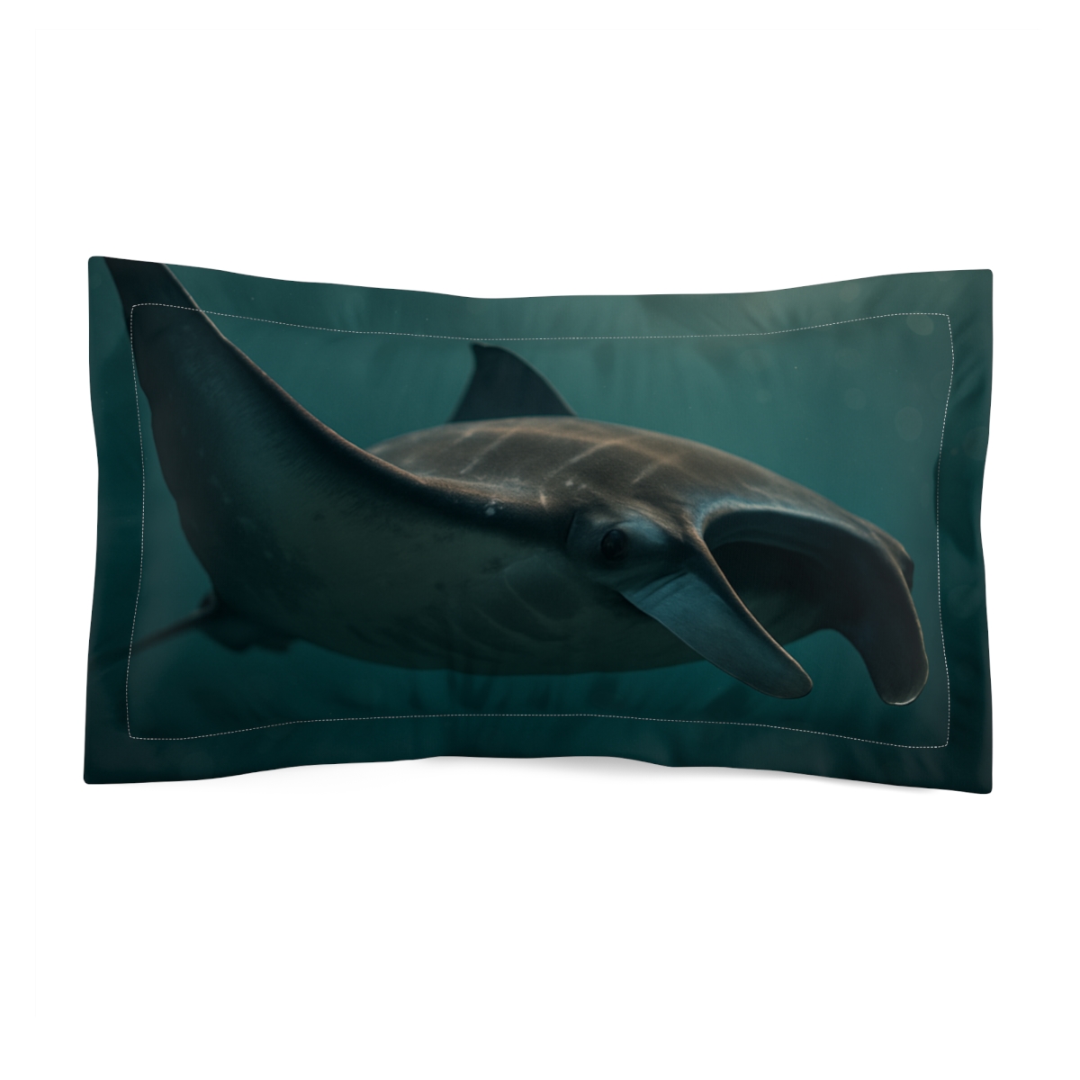 Silent Glide Manta Ray unique shape pillows