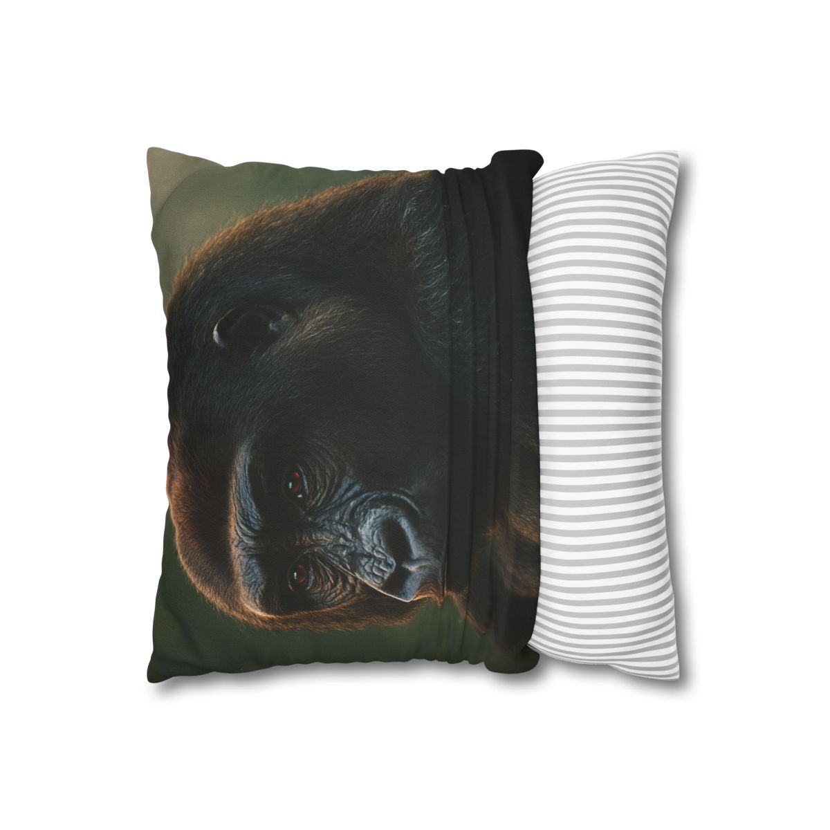 Silent Guardian Mountain Gorilla designer print pillow cases