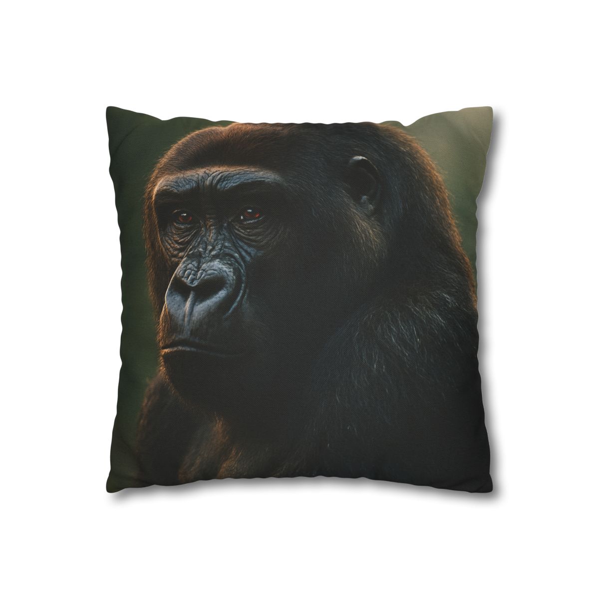 Silent Guardian Mountain Gorilla designer print pillow cases
