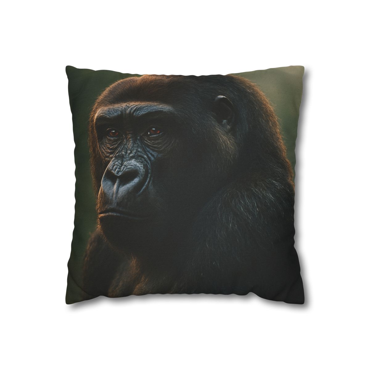 Silent Guardian Mountain Gorilla designer print pillow cases