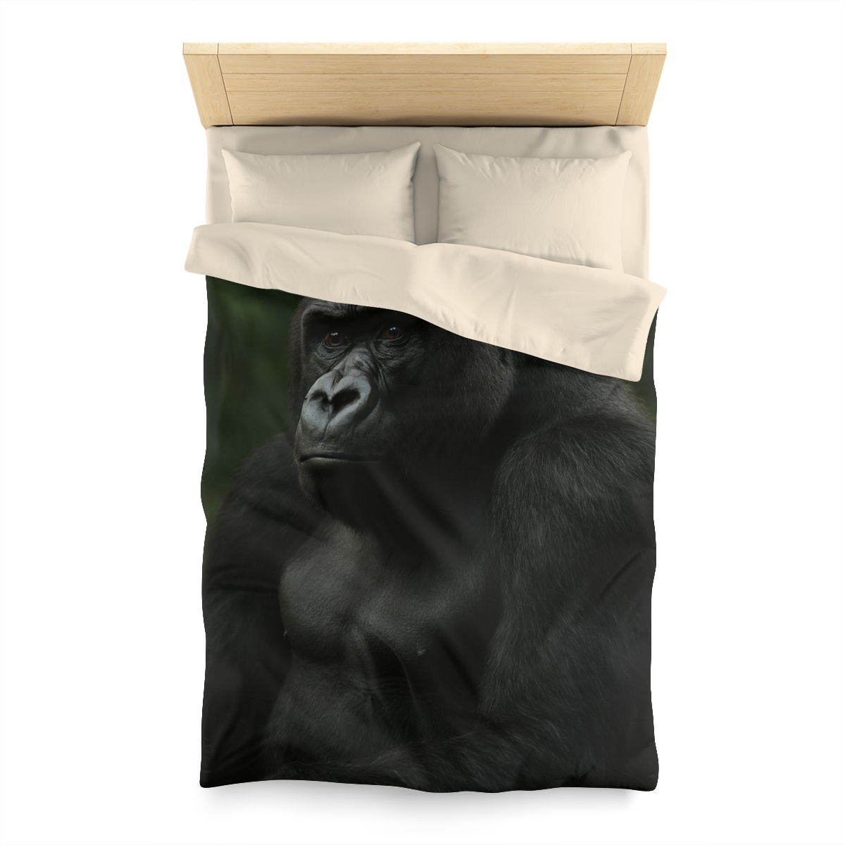 Silent Guardian Mountain Gorilla soft comforter duvets