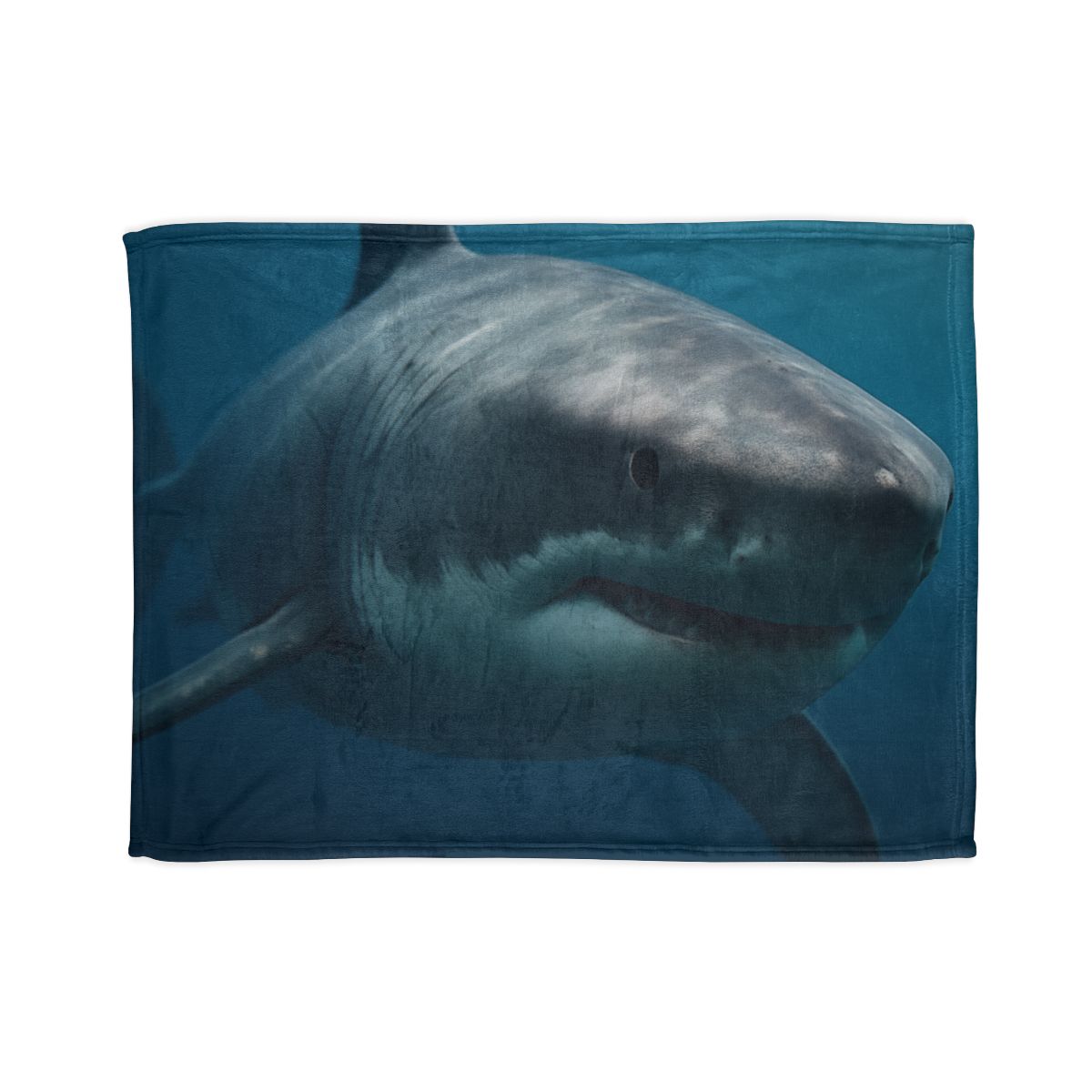 Silent Hunter Great White Shark soft fleece blankets