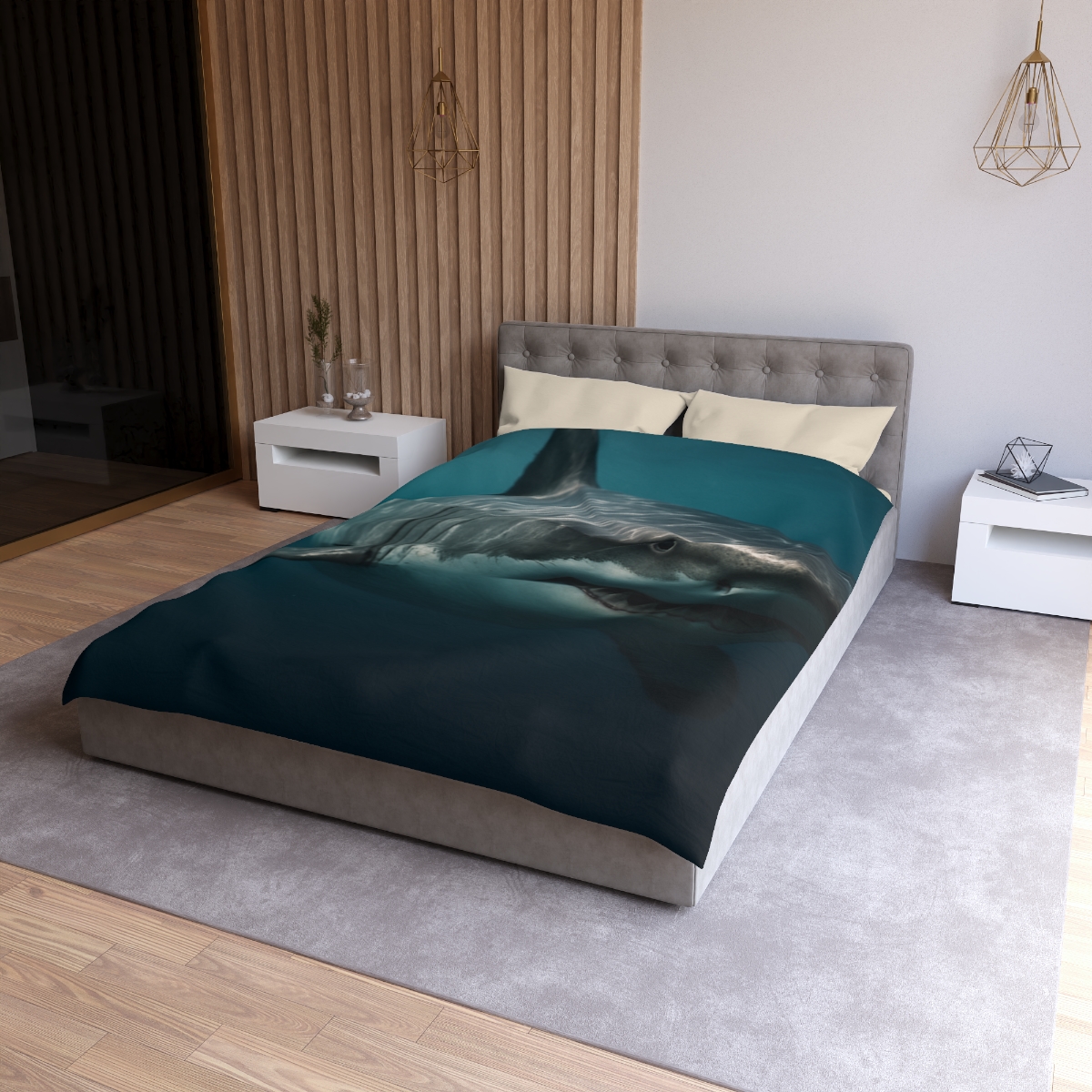 Silent Hunter Great White Shark custom duvets