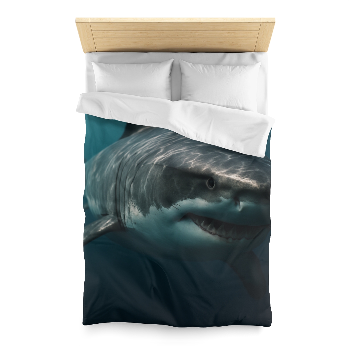 Silent Hunter Great White Shark custom duvets