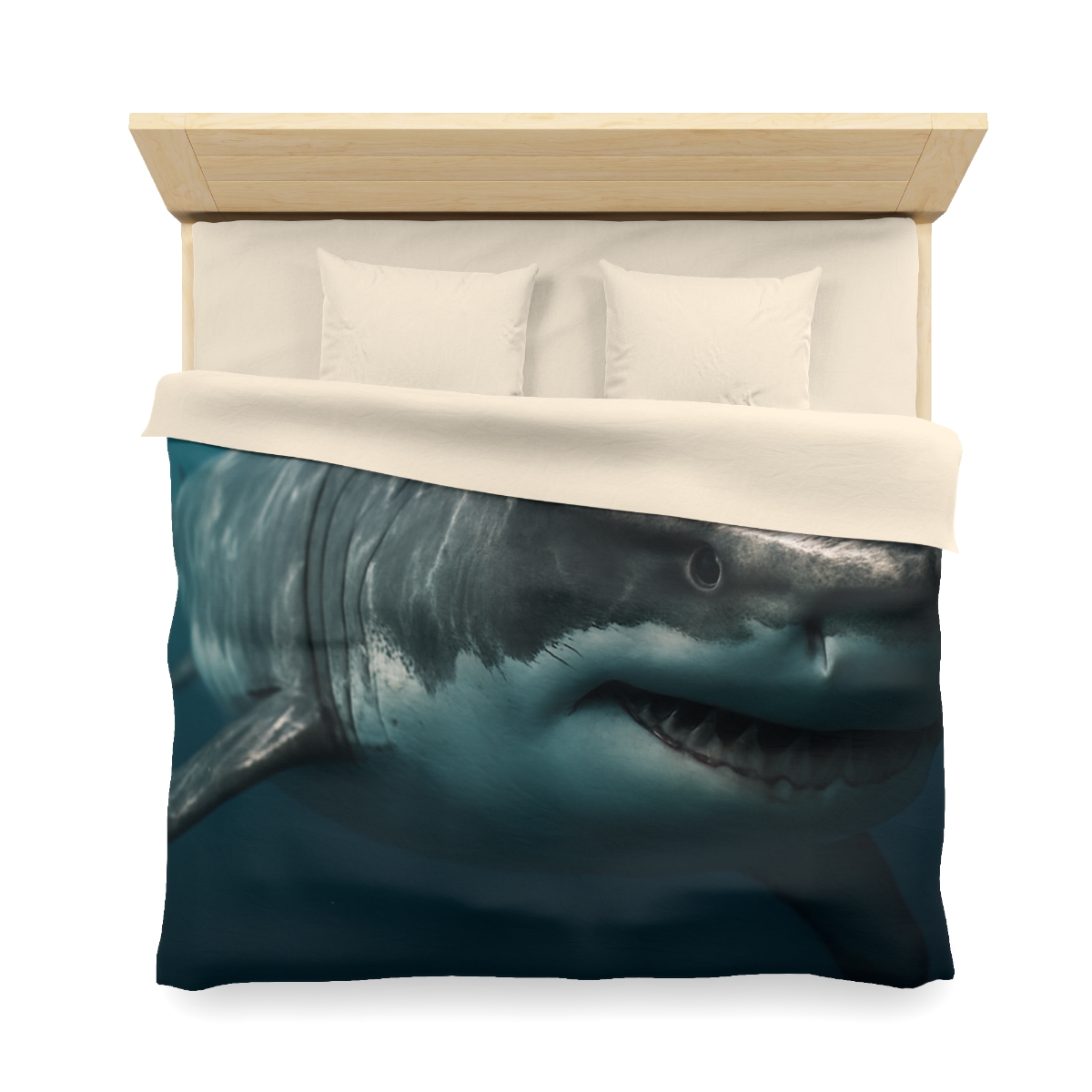 Silent Hunter Great White Shark custom duvets