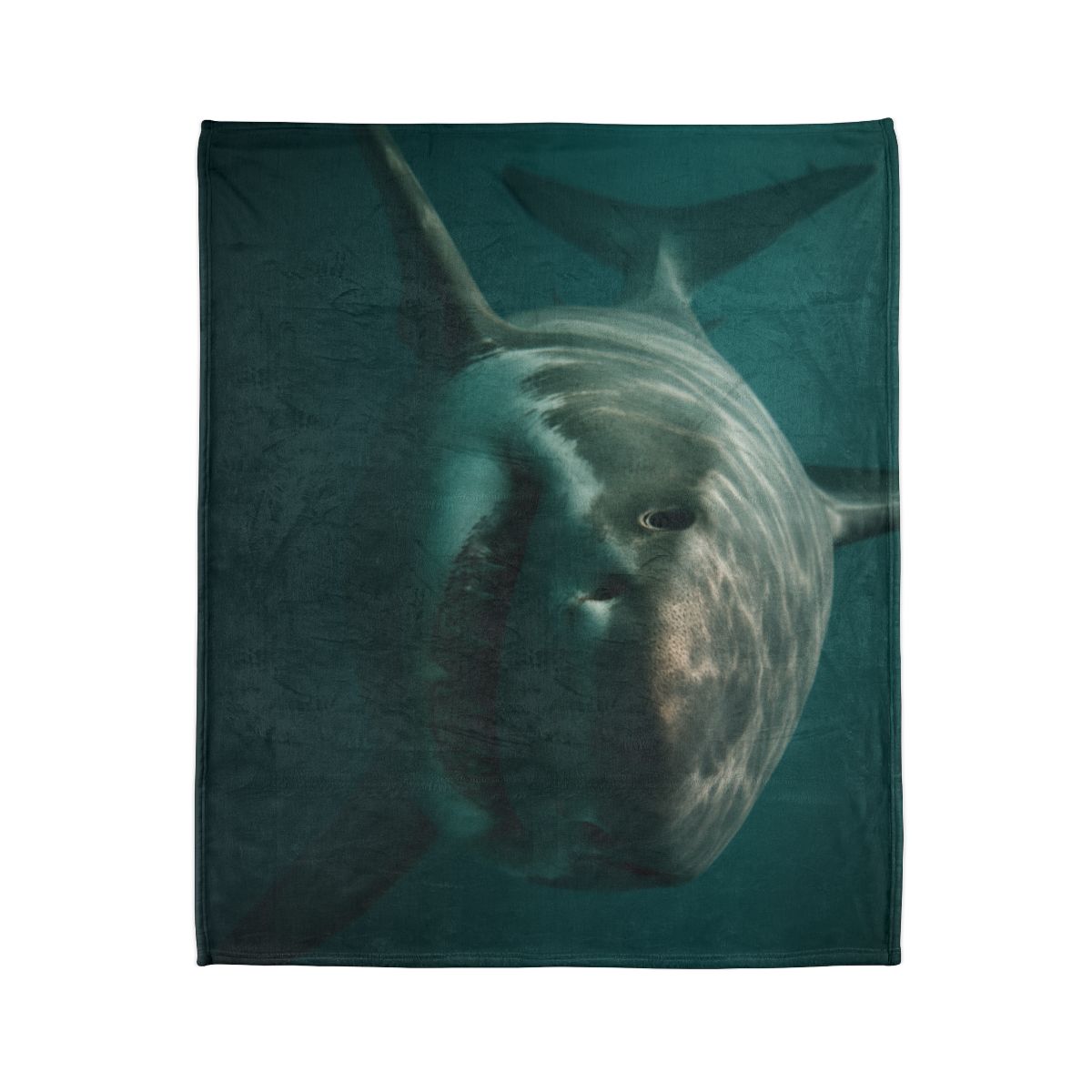 Silent Hunter Great White Shark unique gift blankets