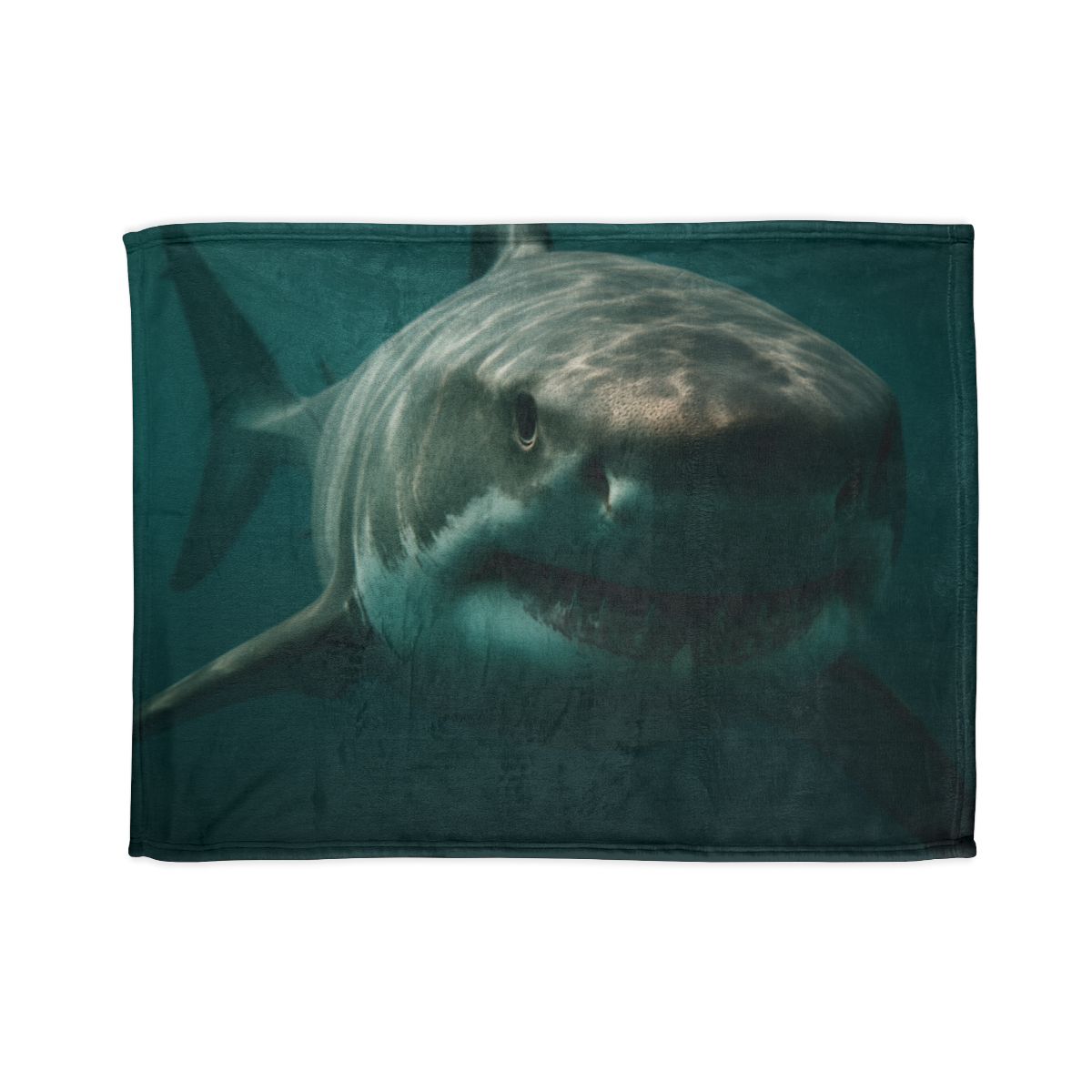 Silent Hunter Great White Shark unique gift blankets