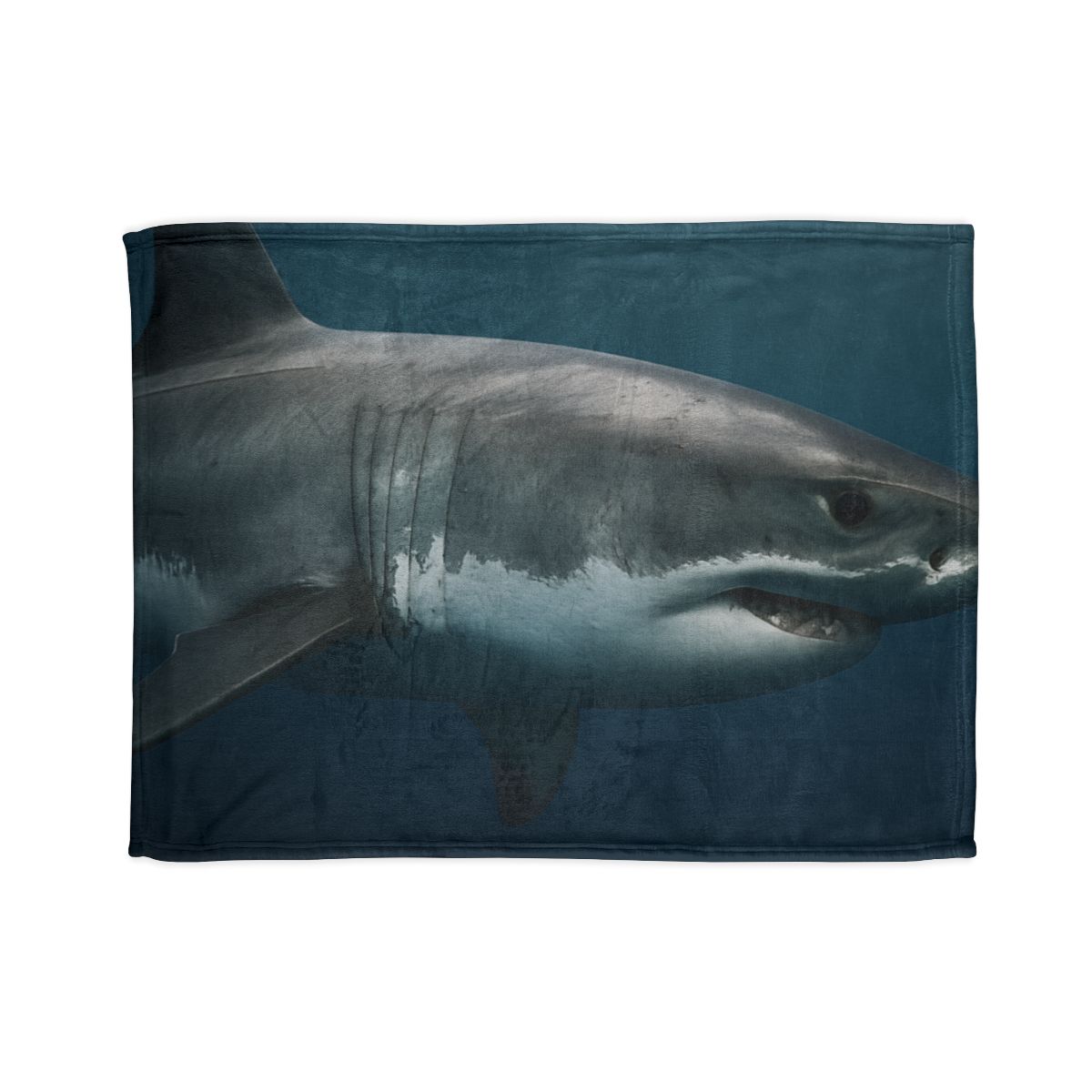Silent Hunter Great White Shark unique gift blankets