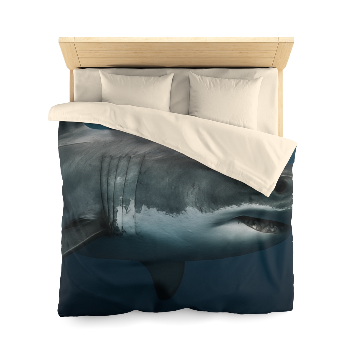 Silent Hunter Great White Shark stylish duvet covers
