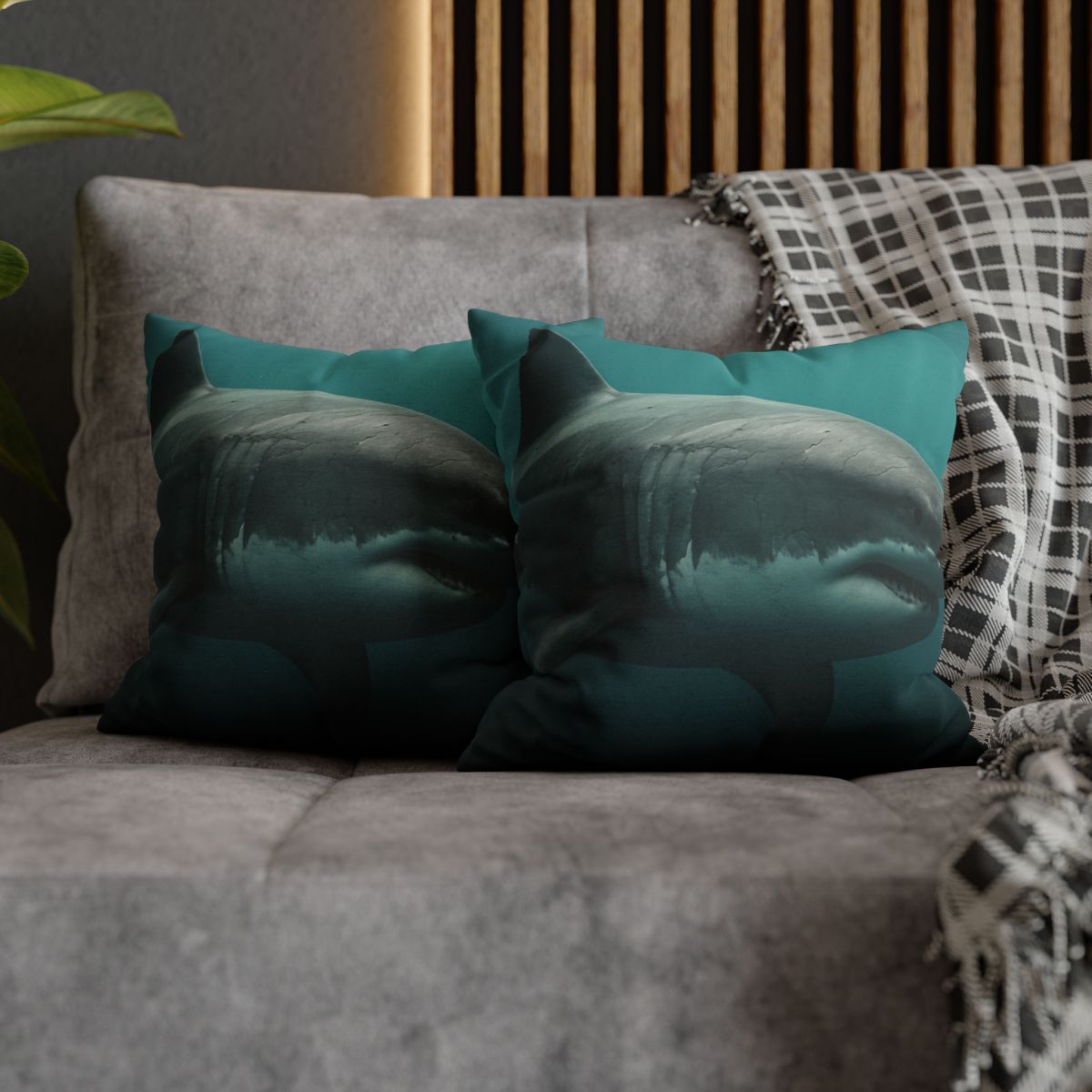 Silent Hunter Great White Shark unique gift pillow cases