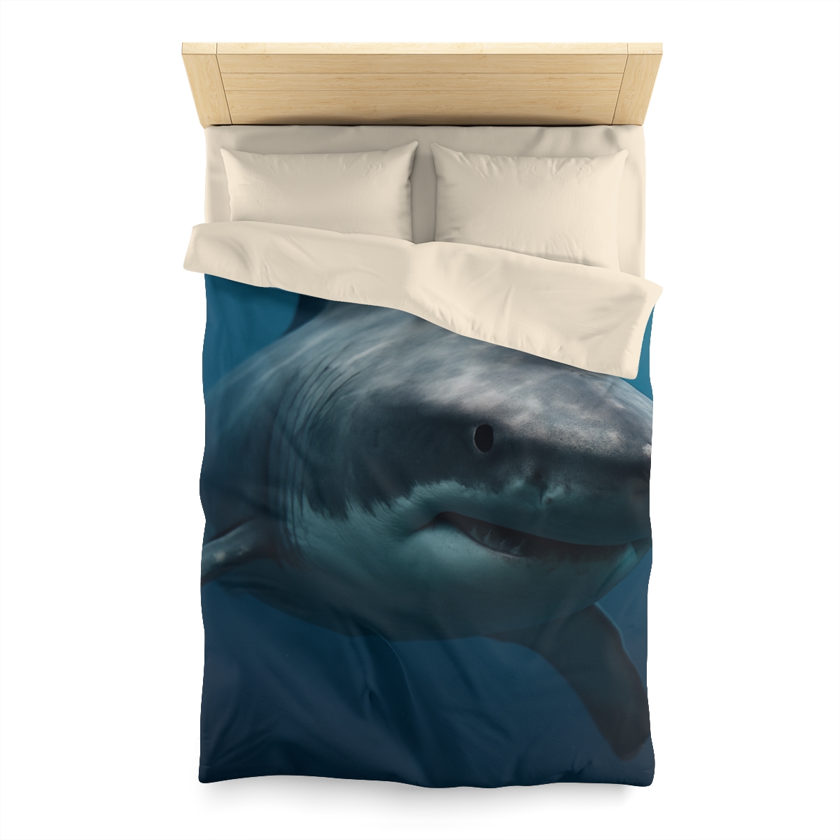 Silent Hunter Great White Shark stylish duvet covers