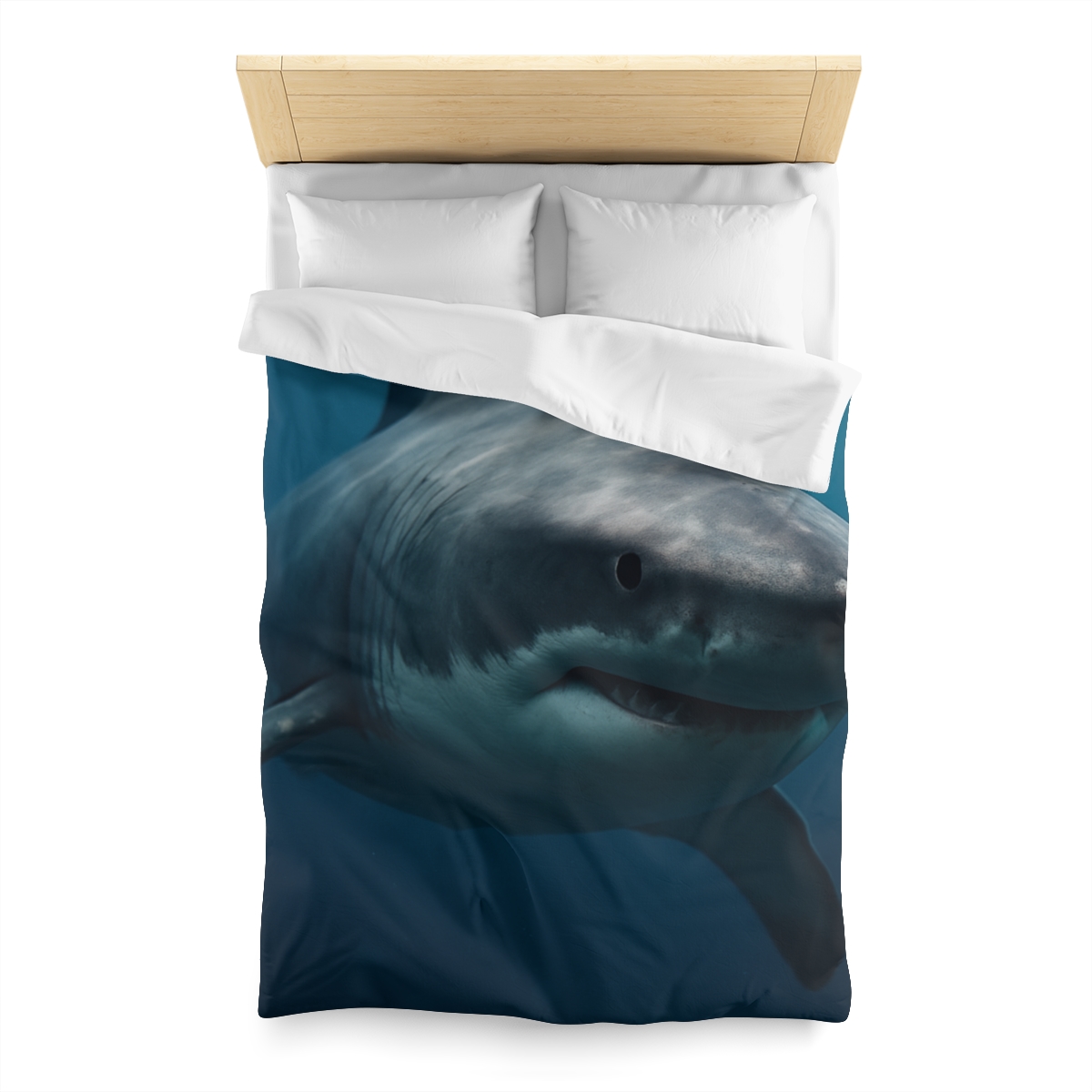 Silent Hunter Great White Shark stylish duvet covers