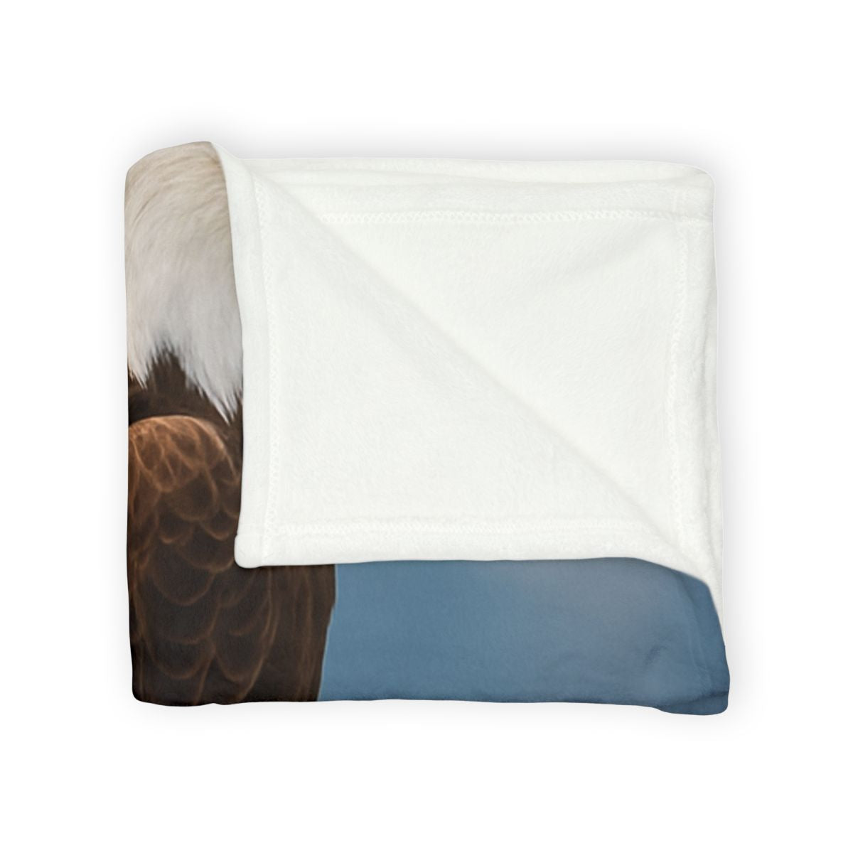 Silent Majesty Bald Eagle Blanket