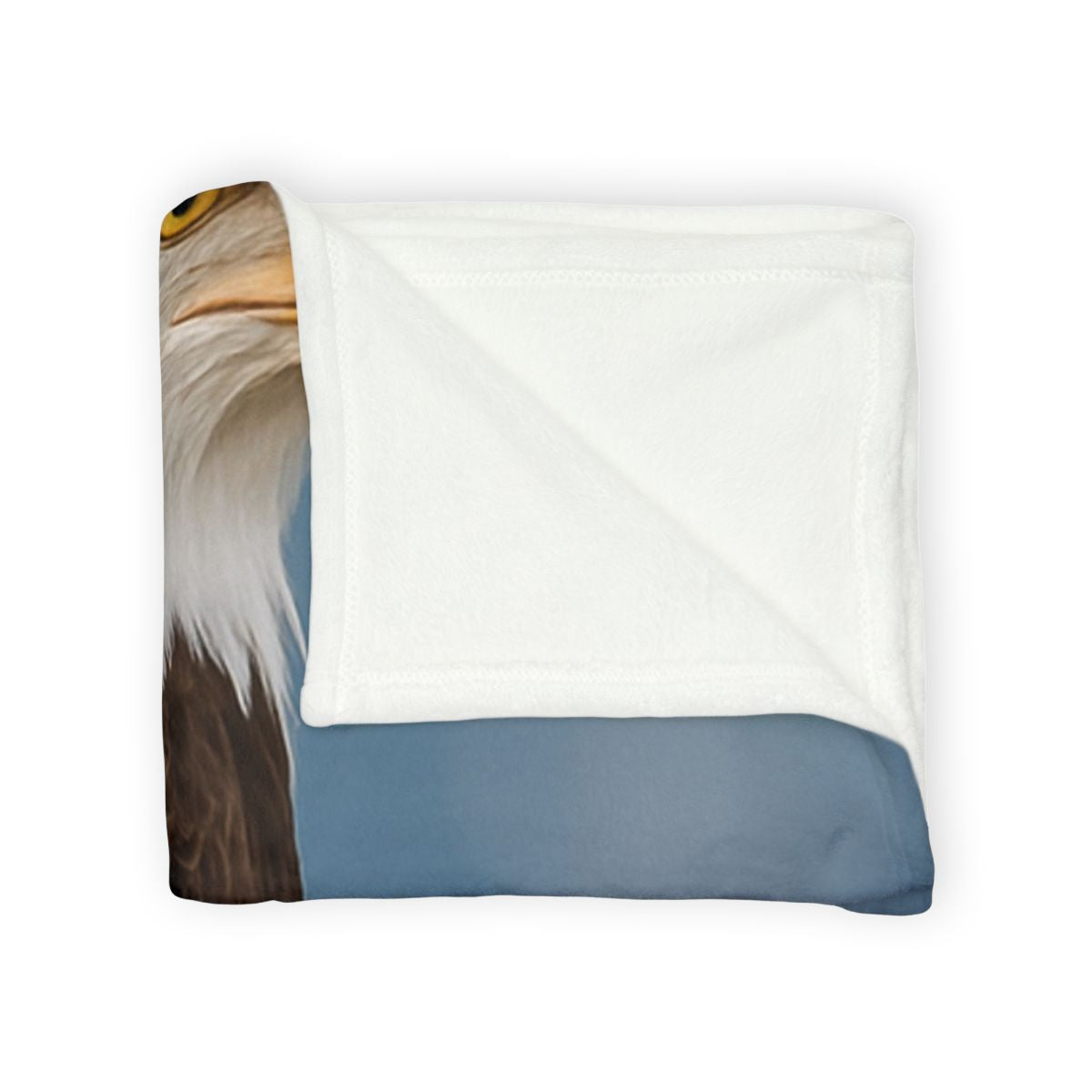 Silent Majesty Bald Eagle Blanket