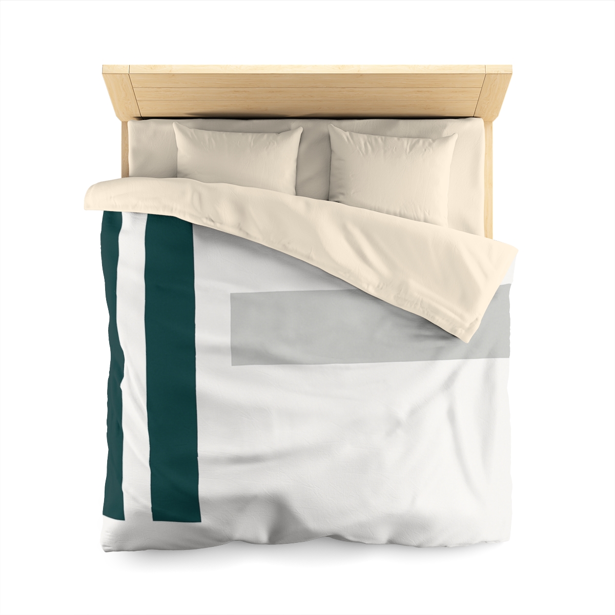 Silent Transit Rectangles personalized bedding duvets