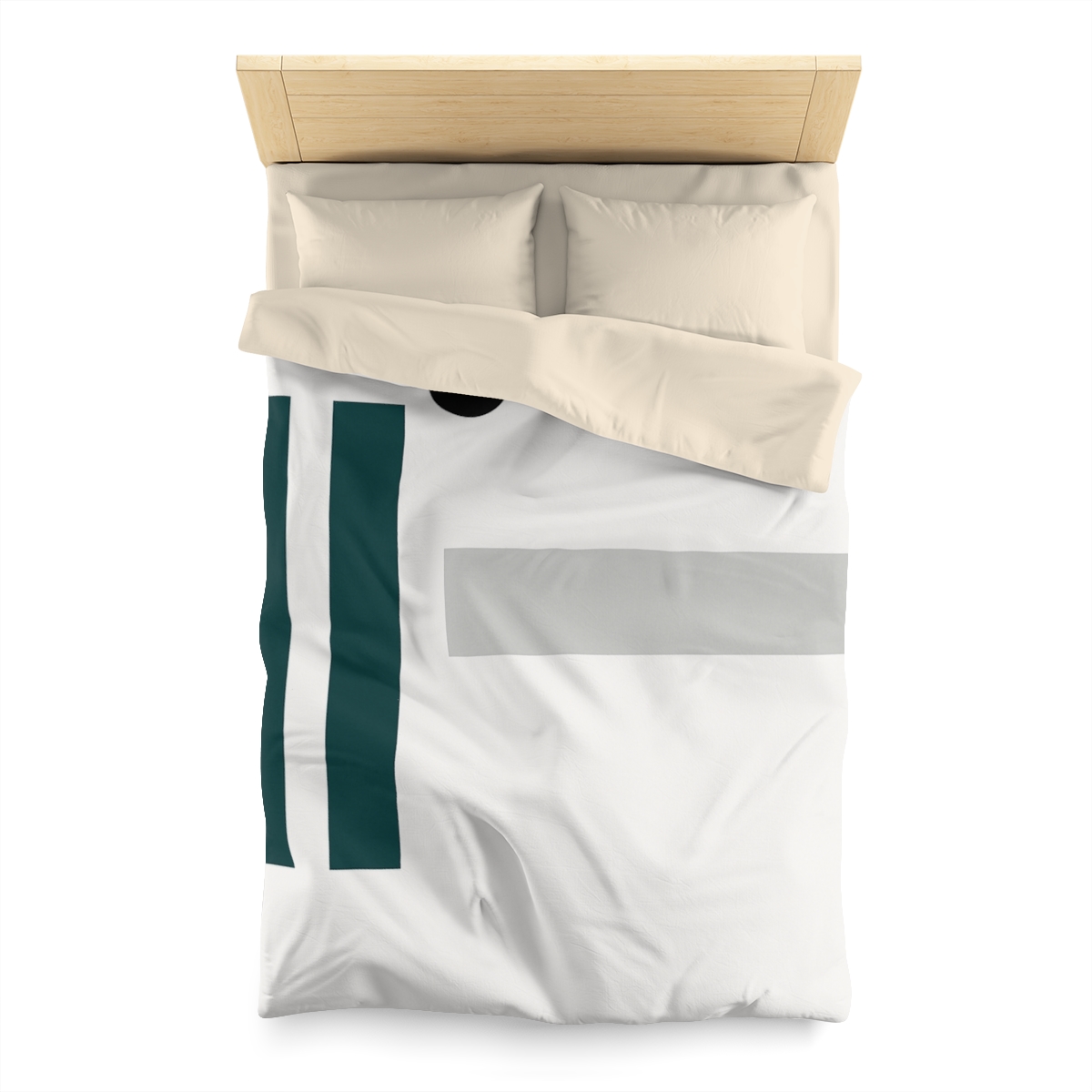 Silent Transit Rectangles personalized bedding duvets