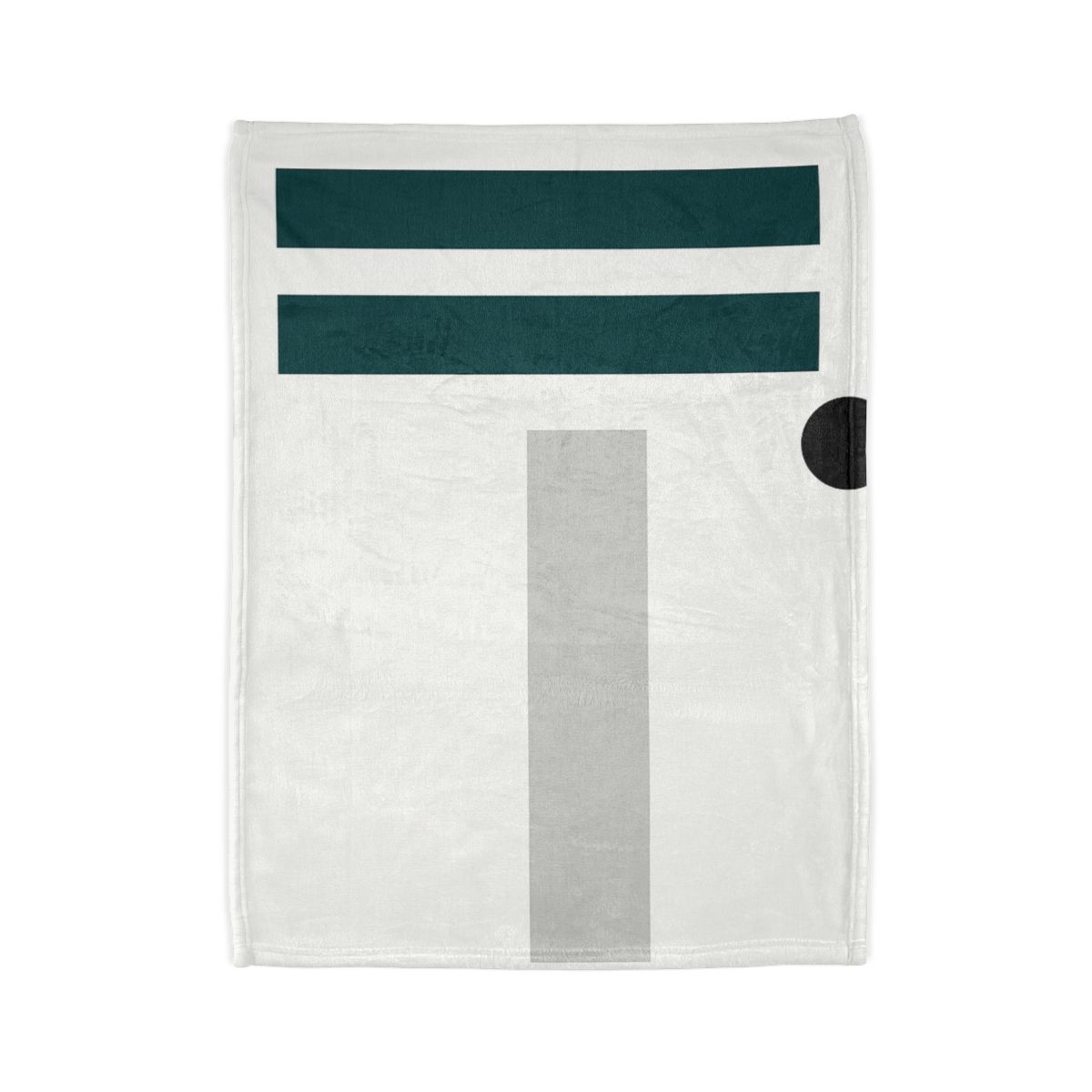 Silent Transit Rectangles designer printed blankets