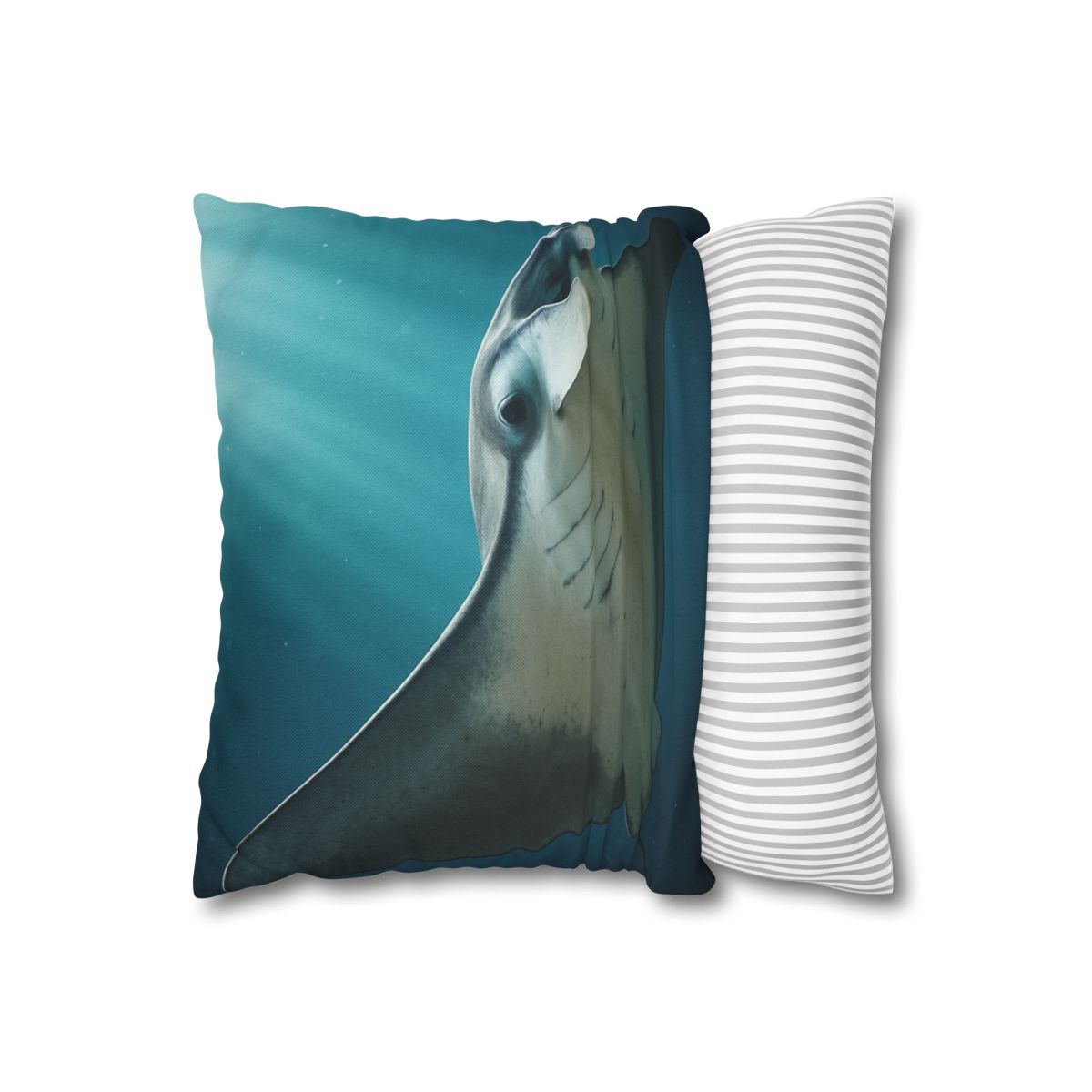Silk Wing Drift Manta Ray custom pillow cases