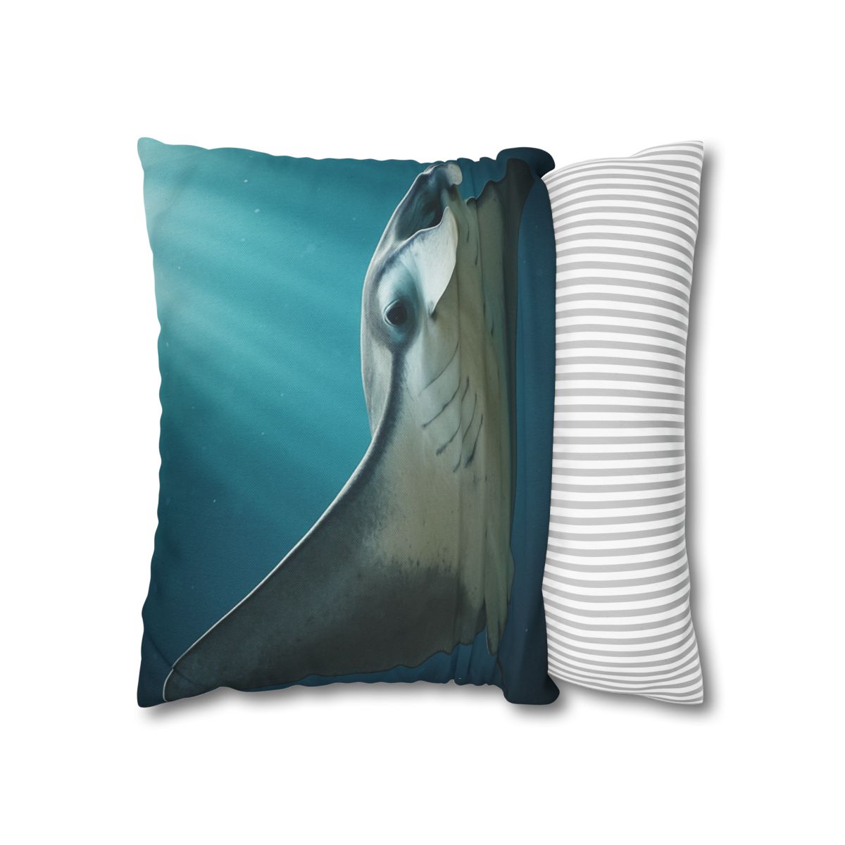 Silk Wing Drift Manta Ray custom pillow cases