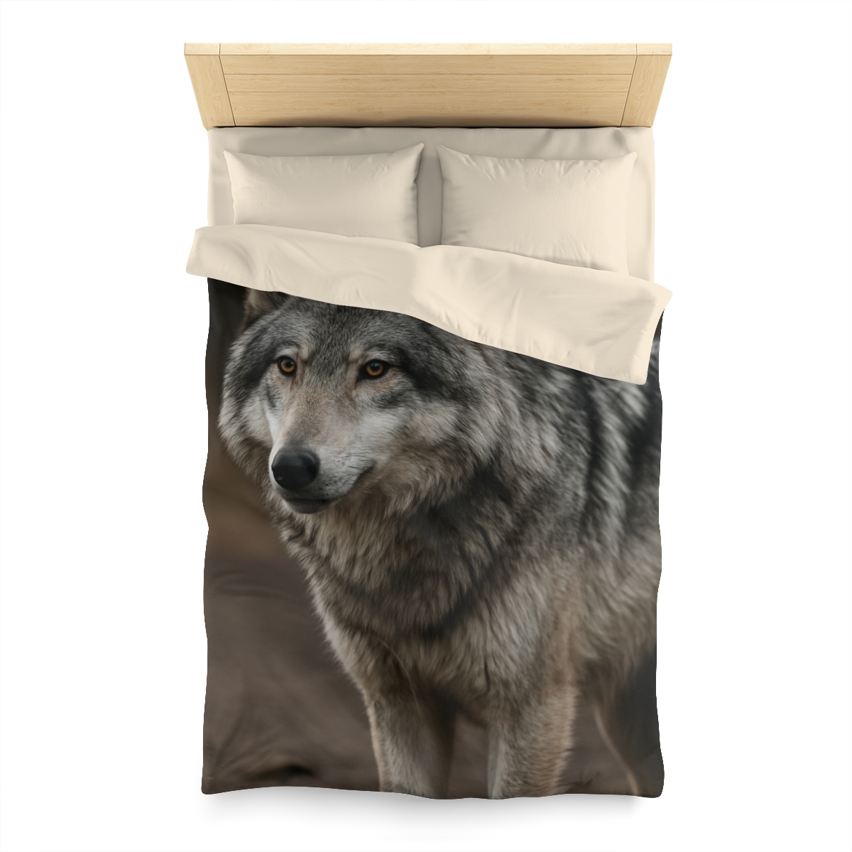 Silver Gaze Gray Wolf duvets for gifts