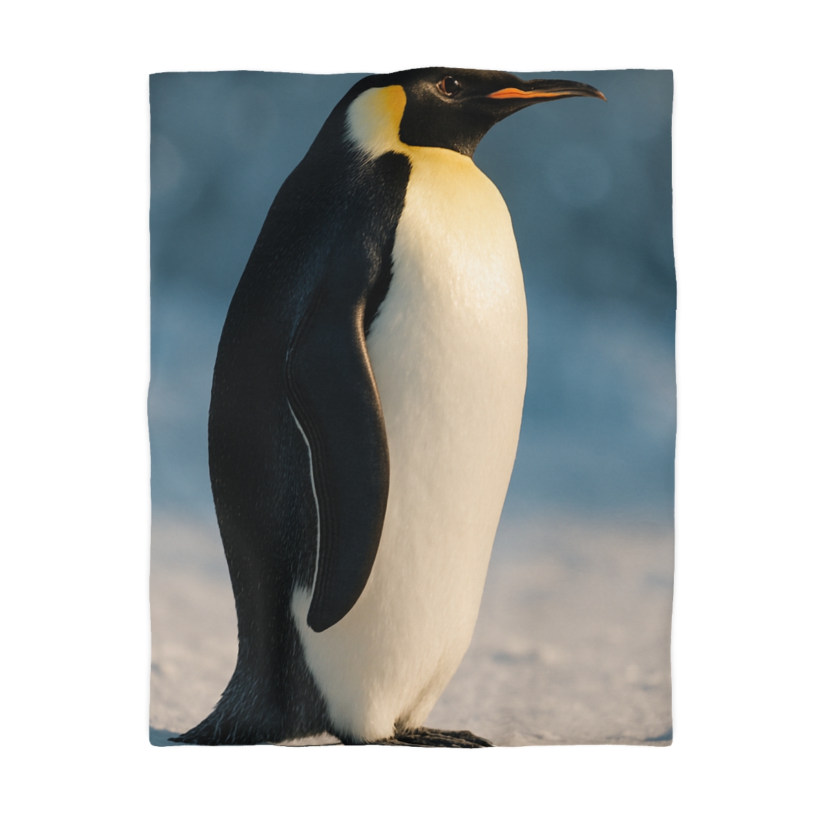 Silver Horizon Emperor Penguin personalized bedding duvets