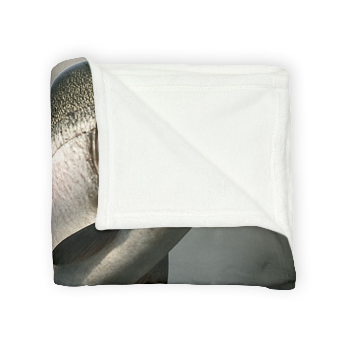Silver Surge Chinook Salmon personalized cozy blankets