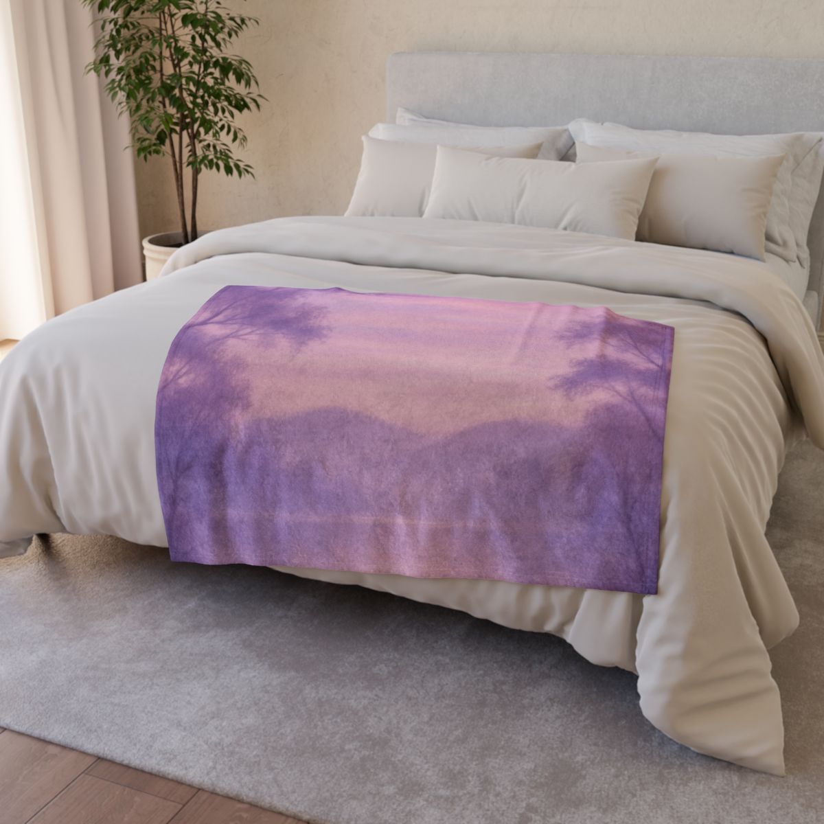 Simple elegant bed Blanket