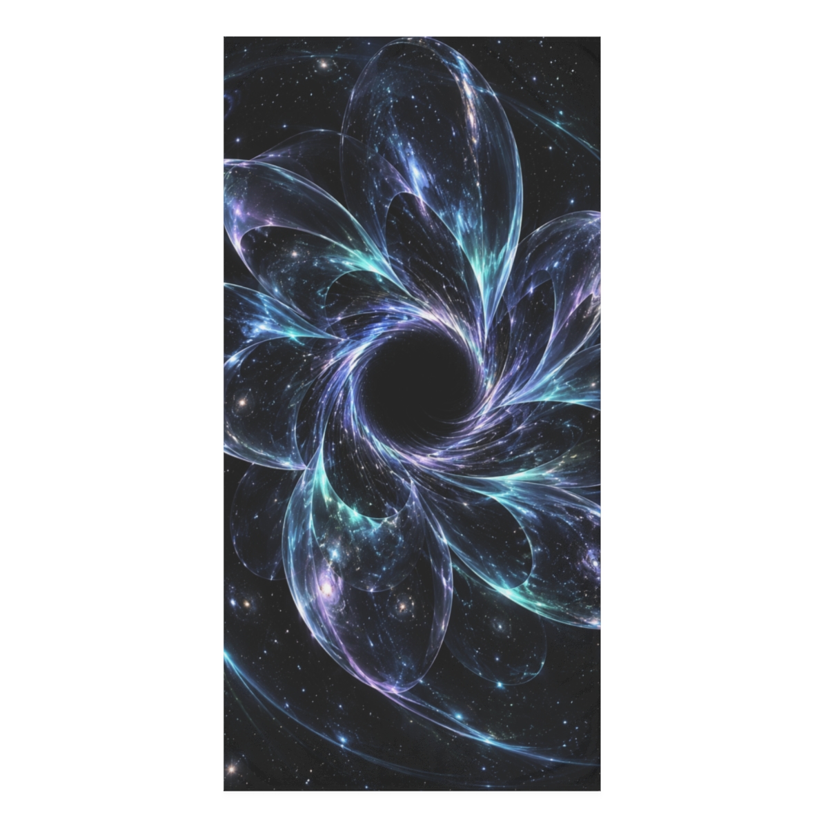 Singularity Glass Petals comfortable face towels [AI-4f9b476d-25db1f90bb8f]