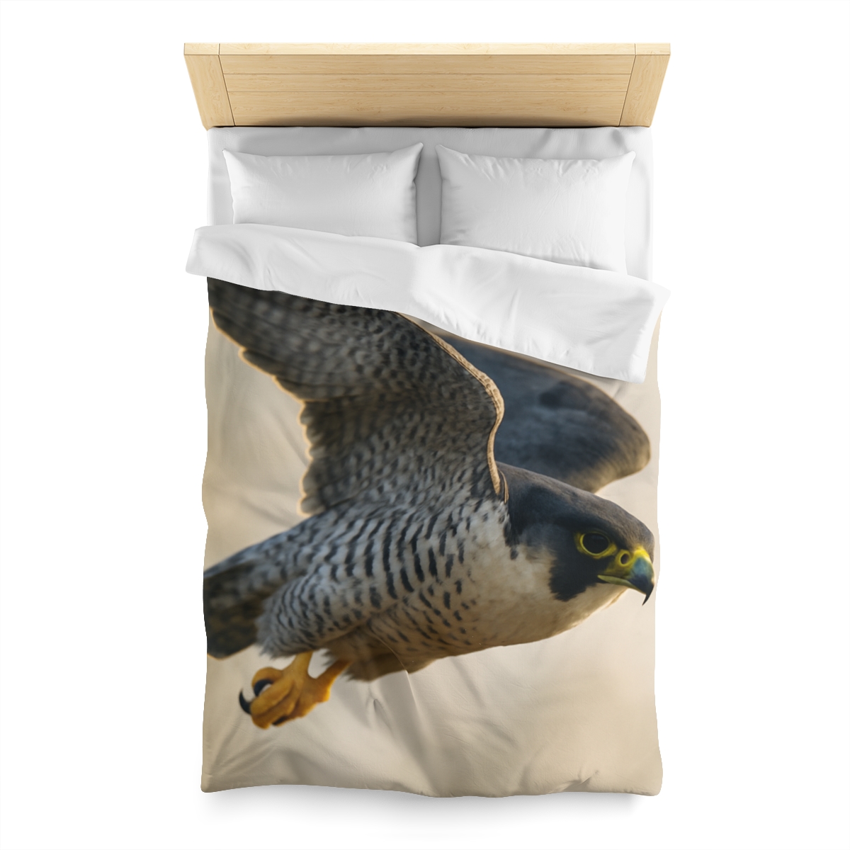 Sky Bolt Peregrine Falcon warm winter duvets