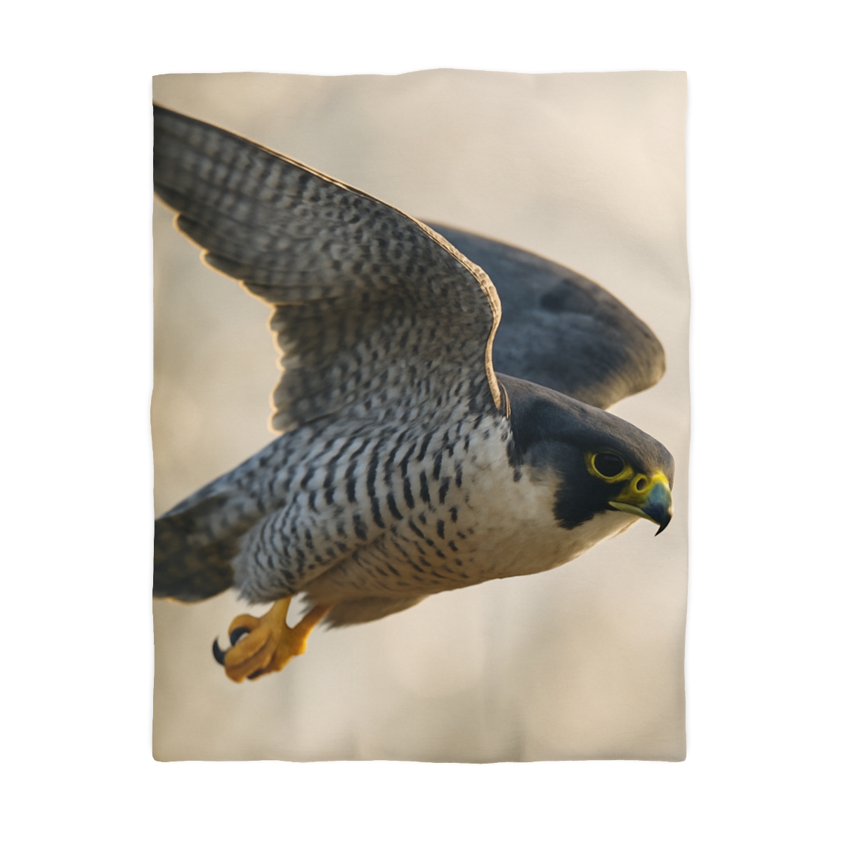 Sky Bolt Peregrine Falcon warm winter duvets