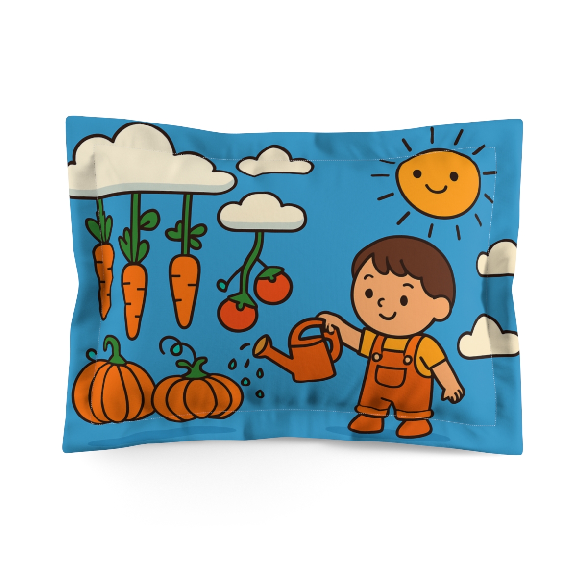 Sky Garden Of Floating Veggies gift pillows for home