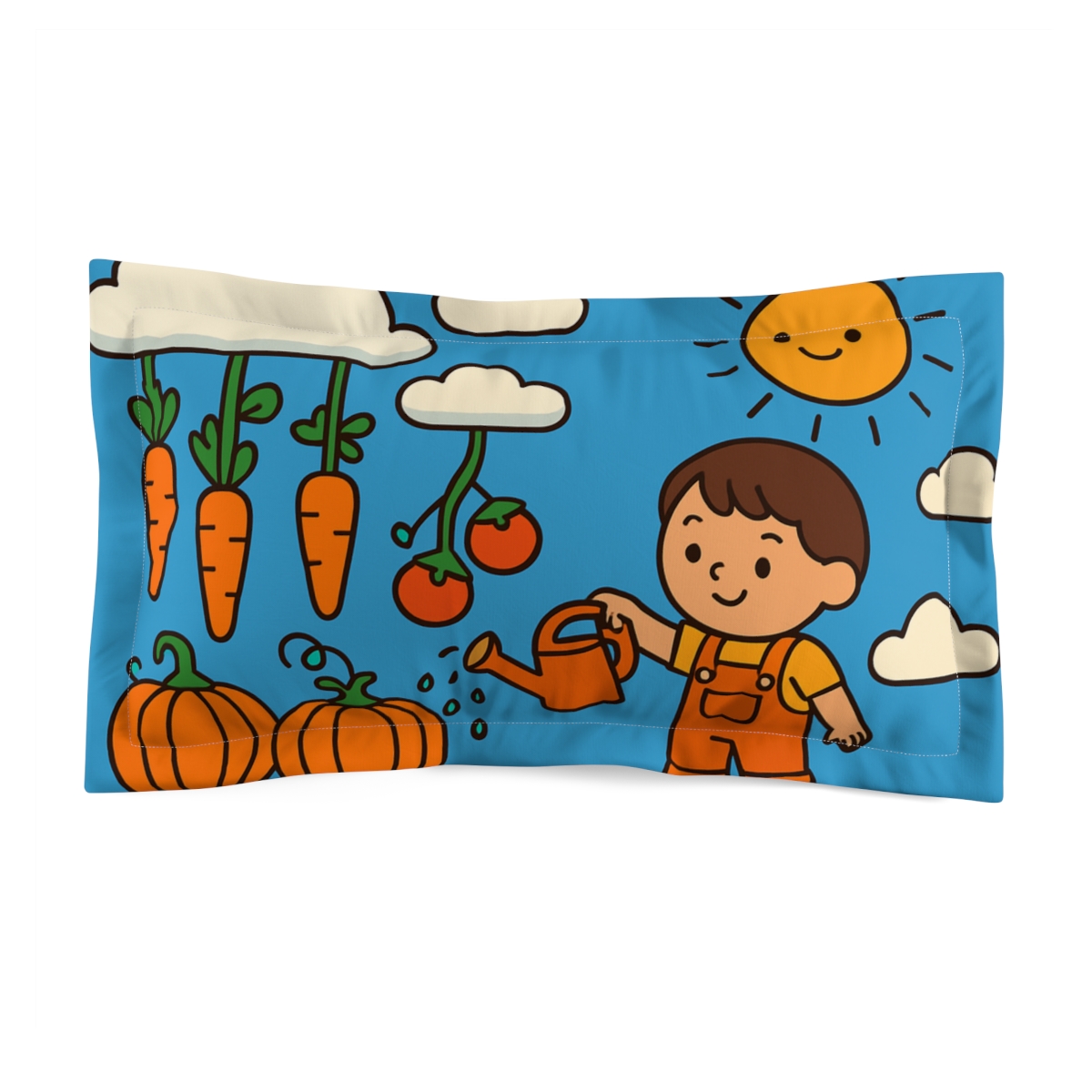 Sky Garden Of Floating Veggies gift pillows for home