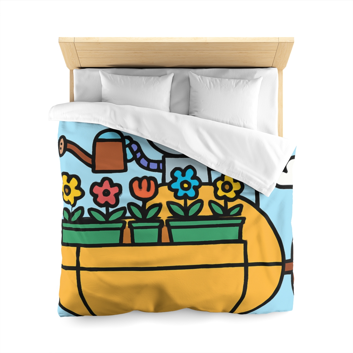 Sky Garden On A Friendly Airship trendy bedroom duvets