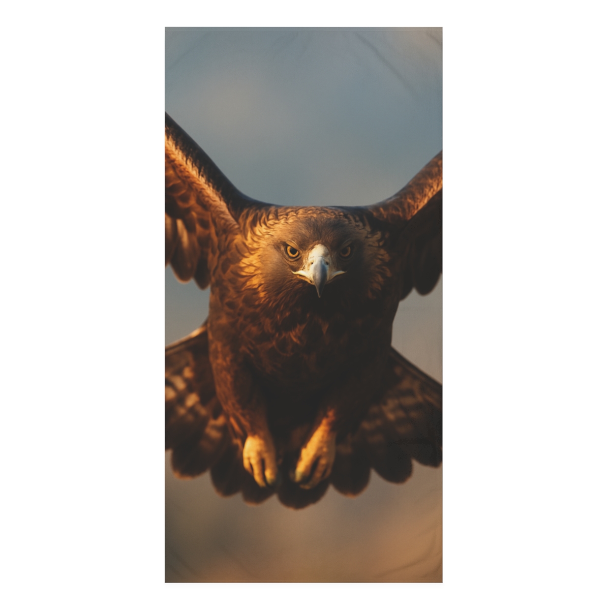 Sky Hunter Golden Eagle comfortable face towels