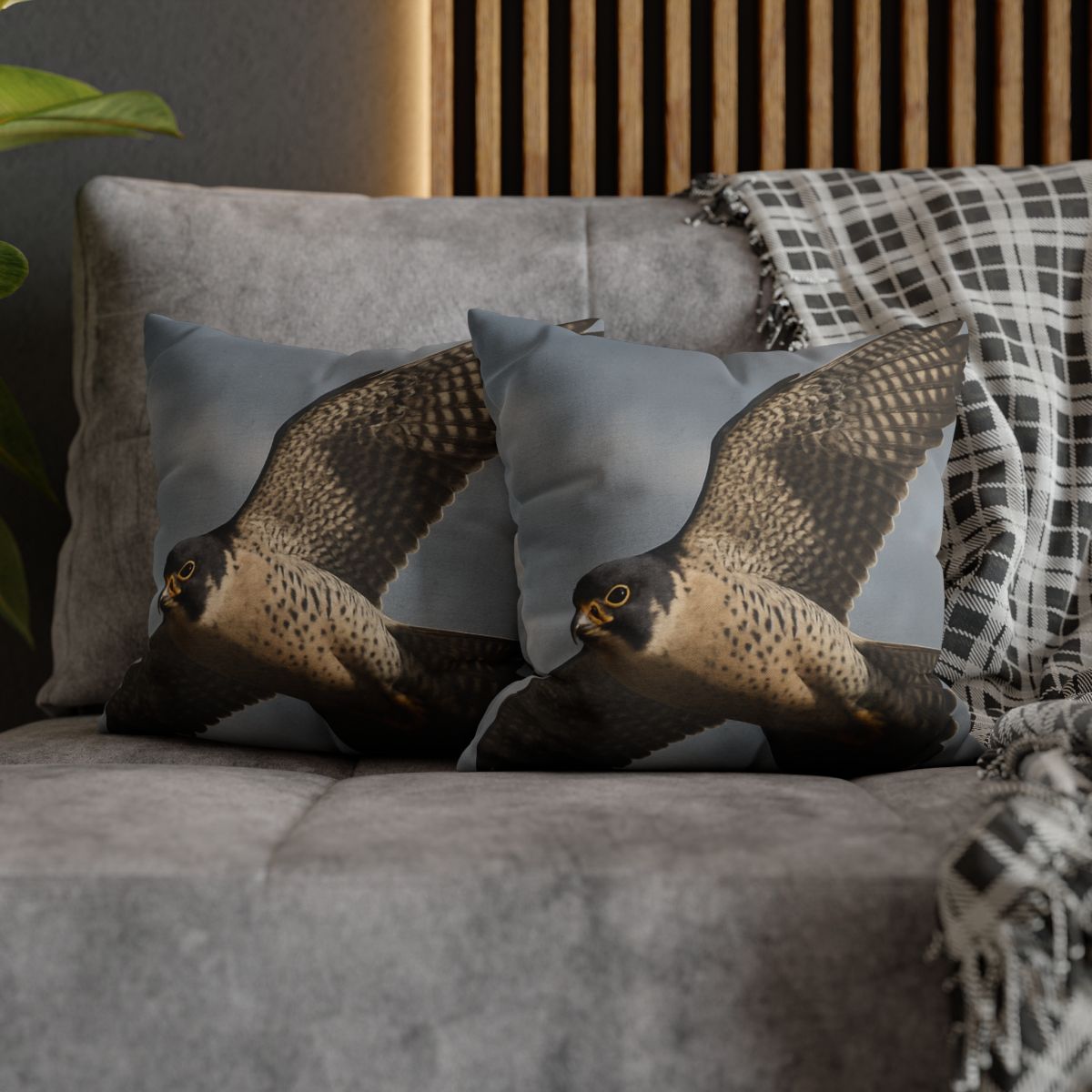 Sky Lance Peregrine Falcon unique gift pillow cases