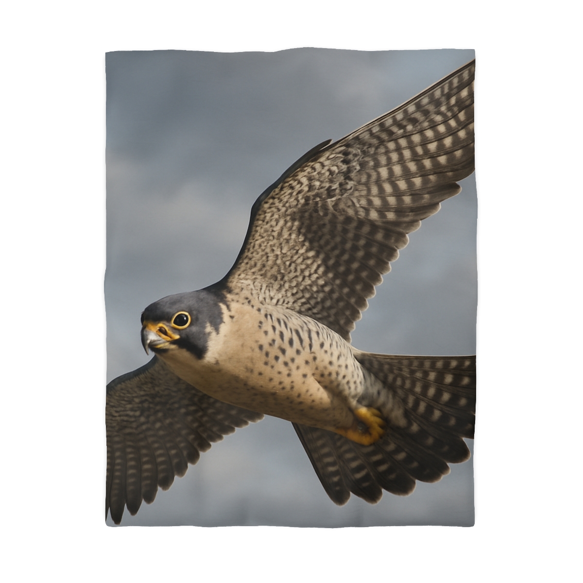 Sky Lance Peregrine Falcon personalized bedding duvets
