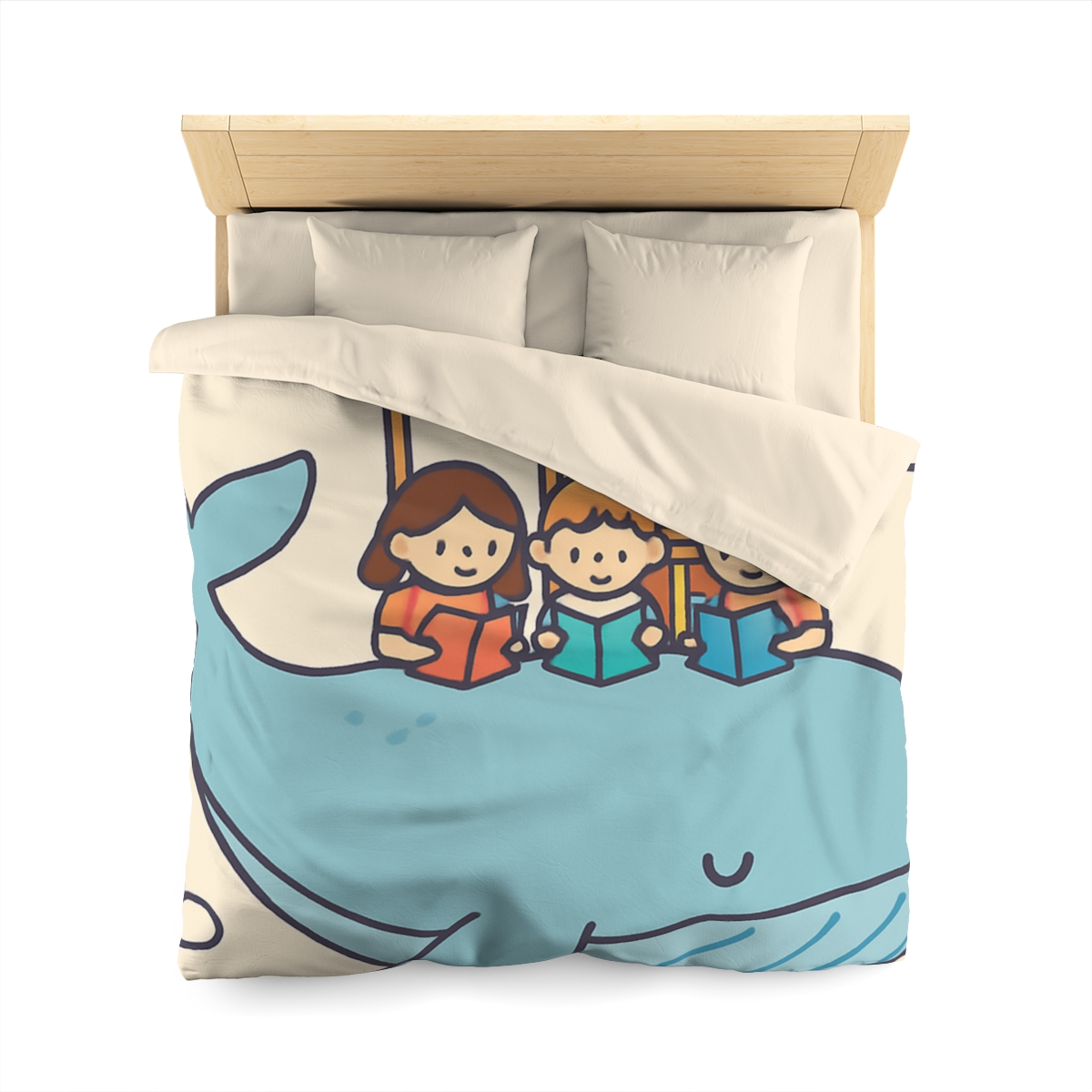 Sky Library On A Flying Whale trendy bedroom duvets
