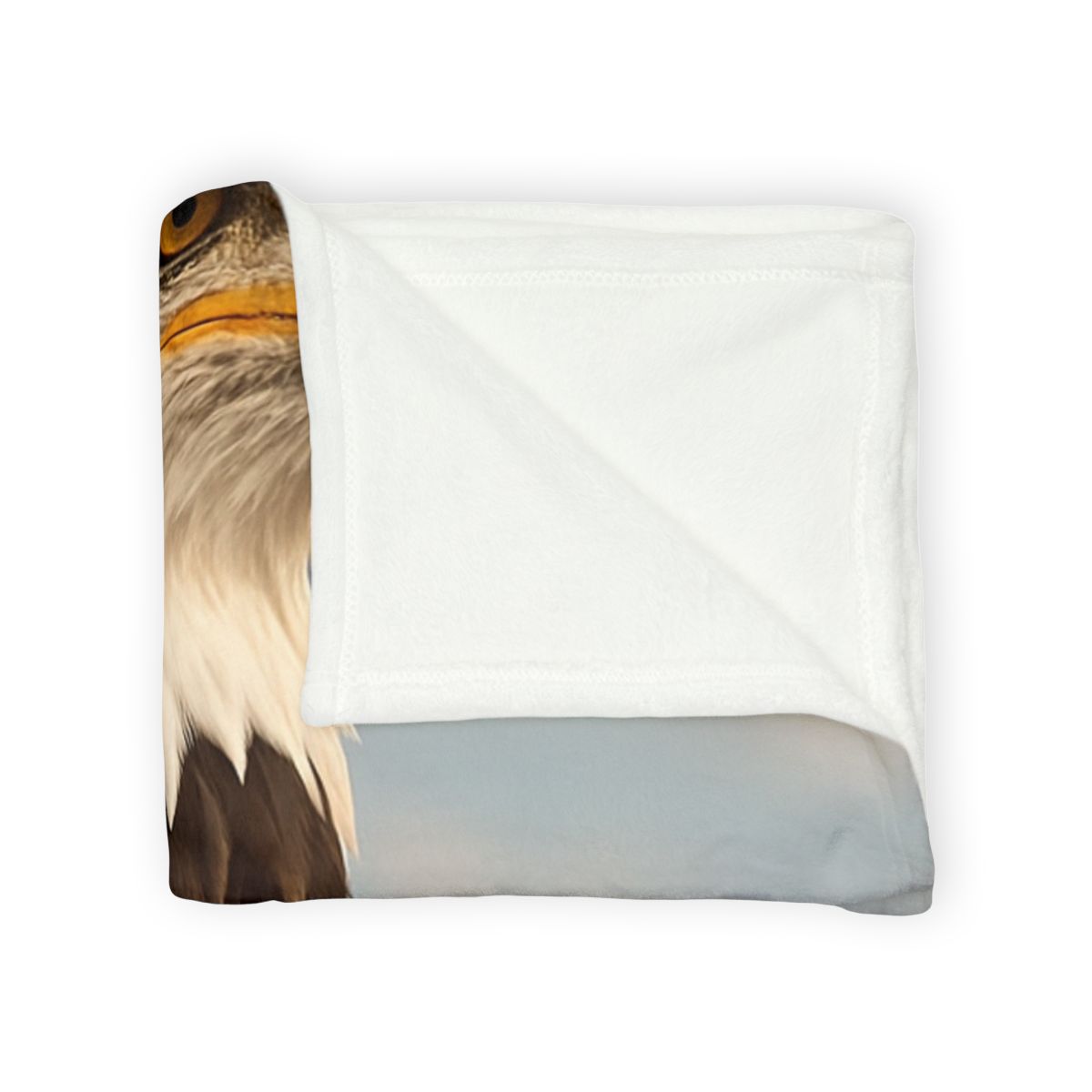 Sky Sovereign Bald Eagle unique gift blankets