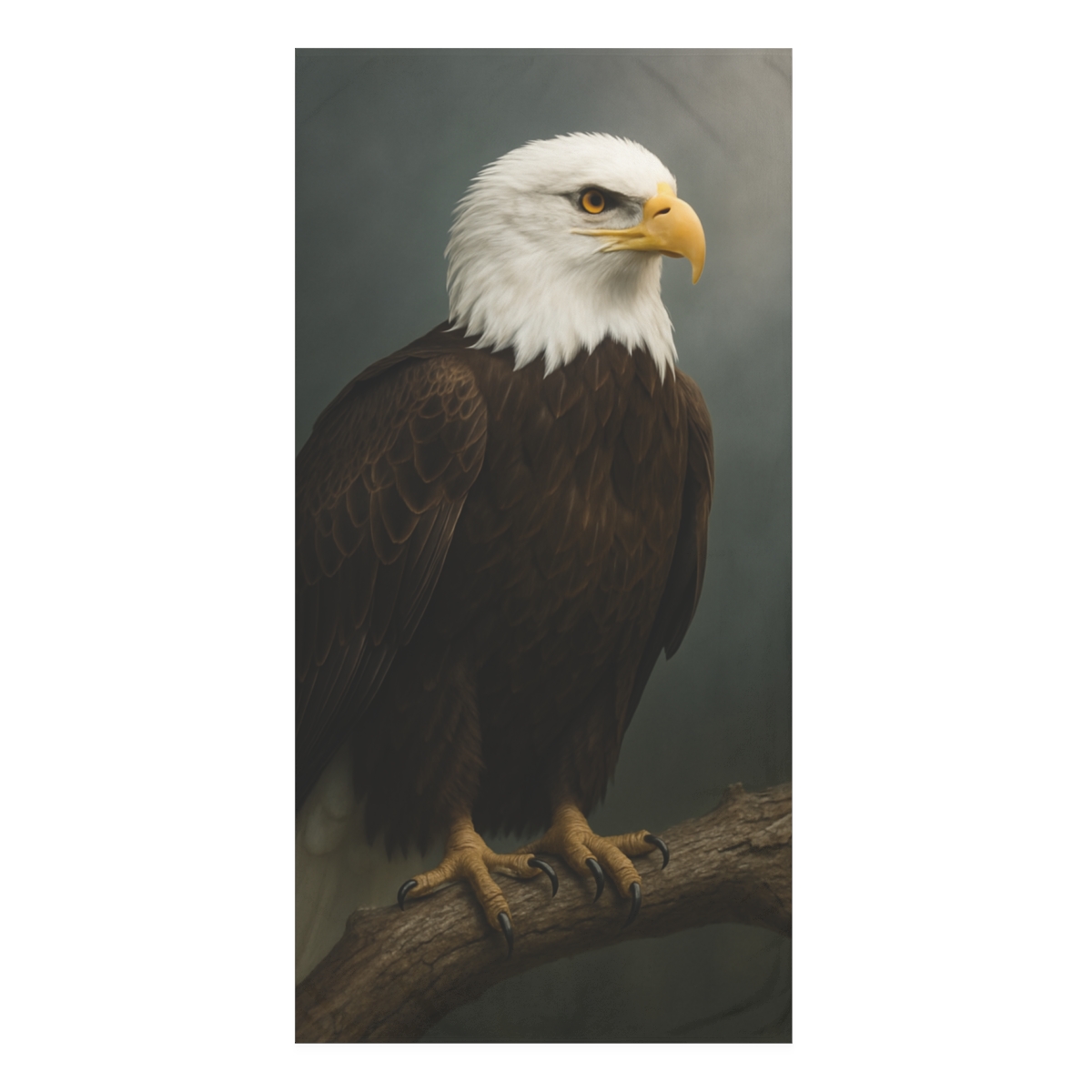 Sky Sovereign Bald Eagle personalized bath towels