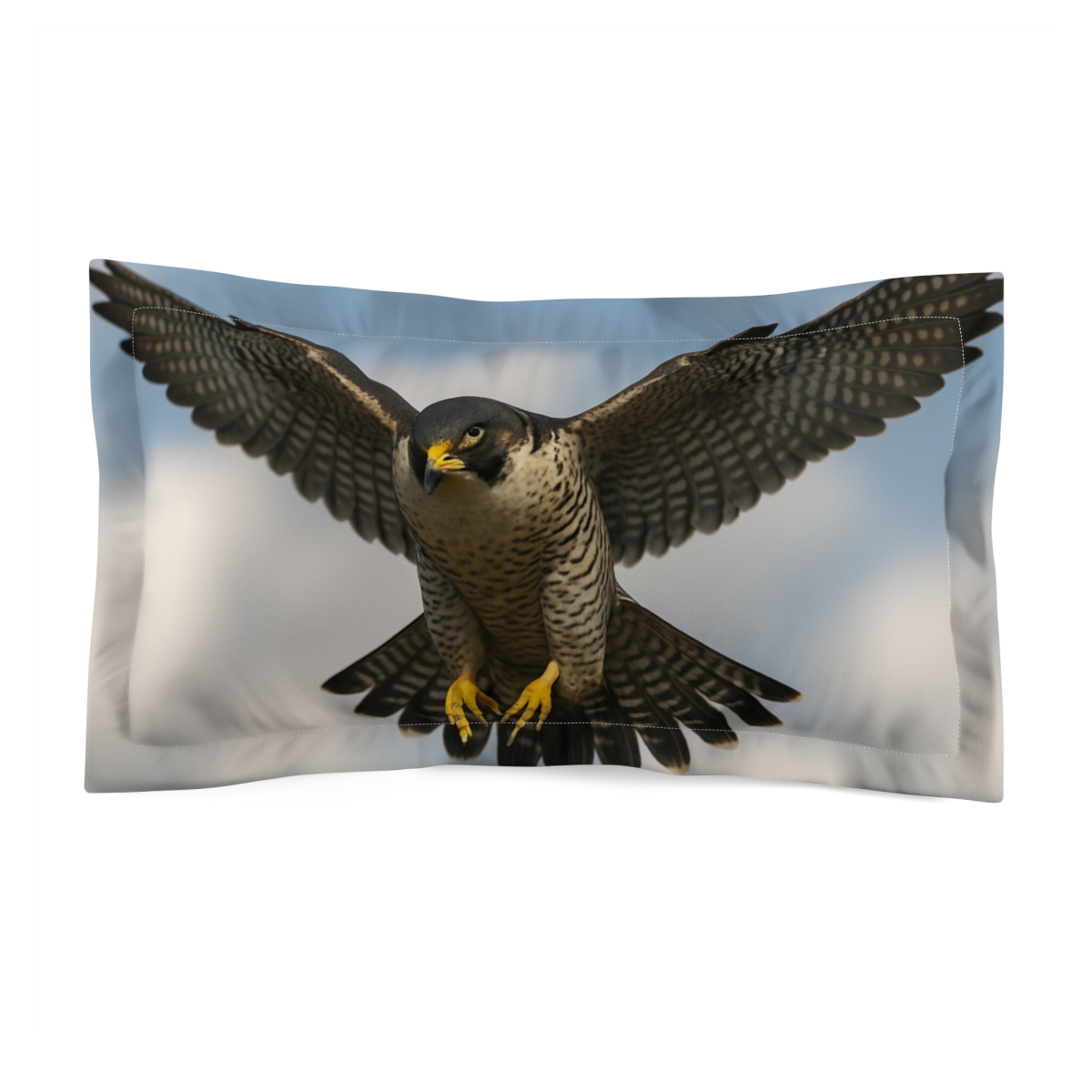 Sky Sovereign Peregrine Falcon gift pillows for home
