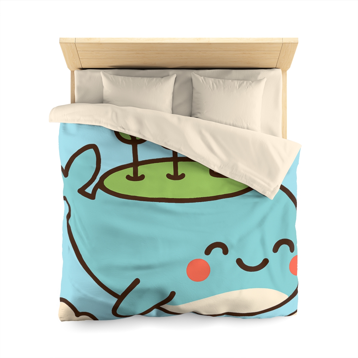 Sky Whale Seedling Planet Garden duvets for gifts