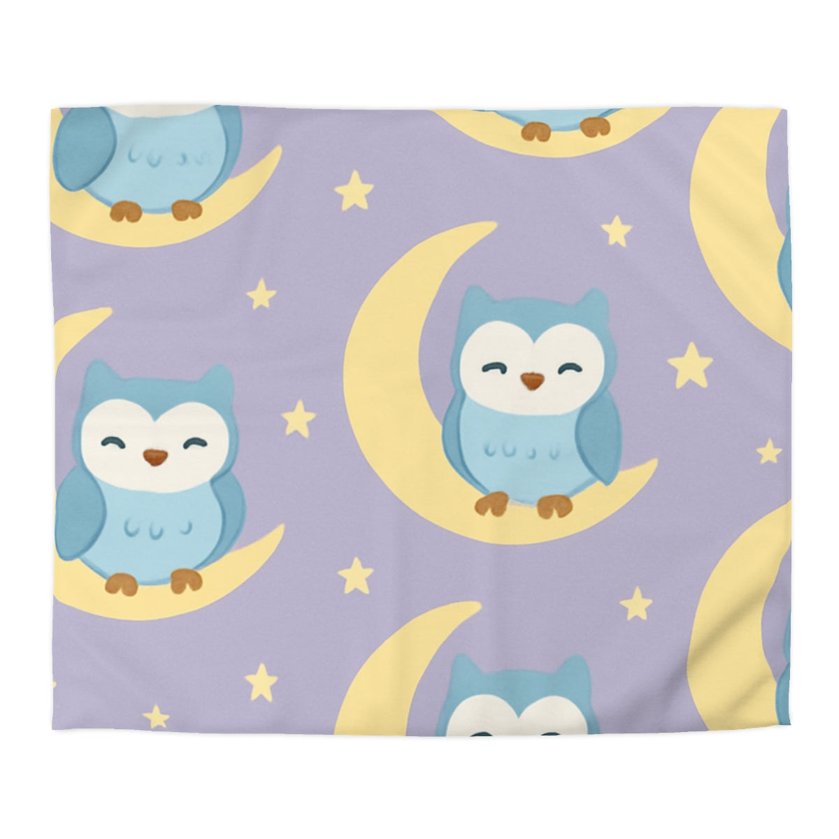 Sleepy Starry Owls Duvet